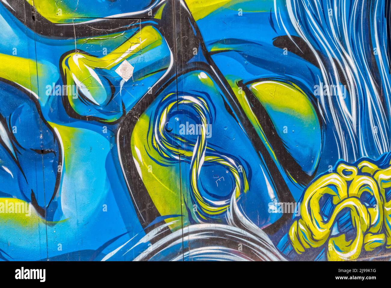 Motif graffiti Melbourne Banque D'Images