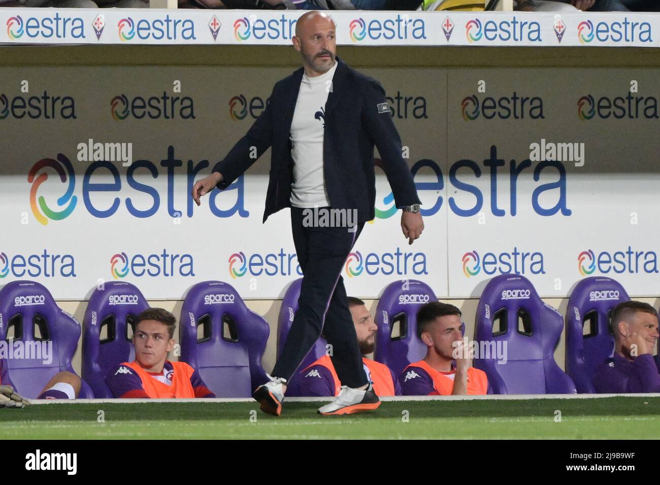 Foto Alfredo Falcone / LaPresse21/05/2022 Firenze, ItaliaSport CalcioFiorentina-Juventus - Campionato di Calcio Serie A 2021/2022 2021/2022 - Stadio Artemio Franchi di FirenzeNella foto: vincenzo italianophoto Alfredo Falcone / LaPresse21/05/2022 Florence, ItalySport Soccerorentina-Florio - Championnat d'Italie de football de Floralio - stade de football de Floraliano - stade de football de la funica - championnat d'Italie de Florence, Funio - Funica Banque D'Images