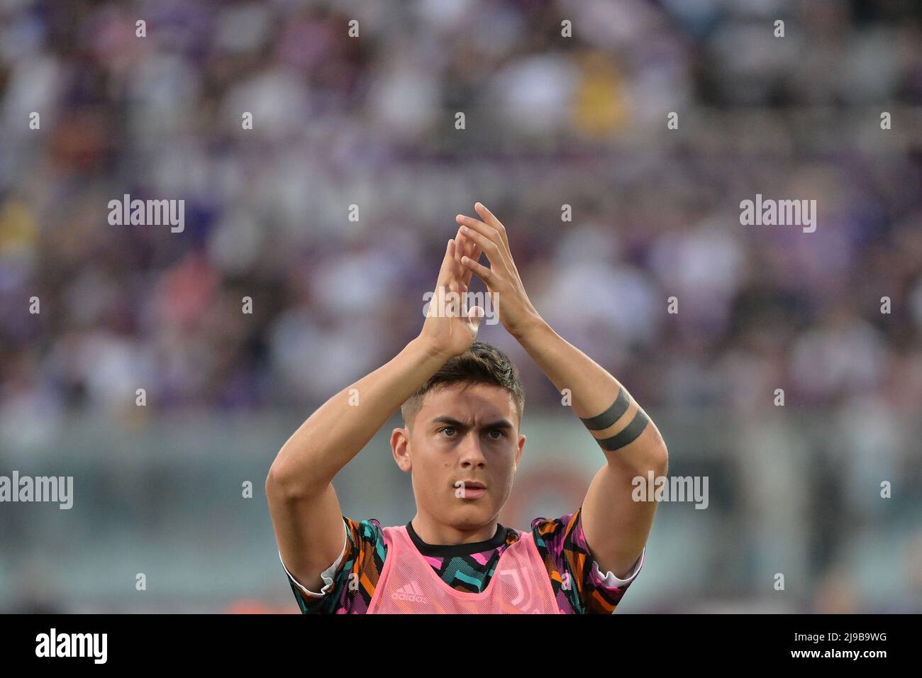 Foto Alfredo Falcone / LaPresse21/05/2022 Firenze, ItaliaSport CalcioFiorentina-Juventus - Campionato di Calcio Serie A 2021/2022 2021/2022 - Stadio Artemio Franchi di FirenzeNella foto: paulo dybalaPhotoco Alfredo Falcone / LaPresse21/05/2022 Florence, ItalySport Fiorentina-Juventus - Championnat d'Italie de football de paulo Flora - championnat d'Italie de football de Florence Banque D'Images