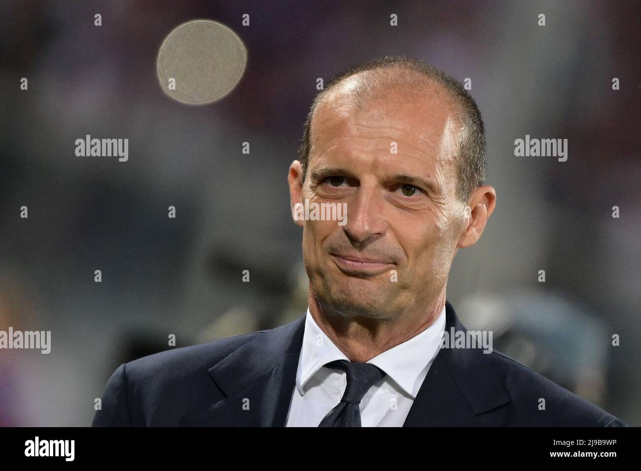 Foto Alfredo Falcone / LaPresse21/05/2022 Firenze, ItaliaSport CalcioFiorentina-Juventus - Campionato di Calcio Serie A 2021/2022 - Stadio Artemio Franchi di FirenzeNella foto: massimiliano allégriPhoto Alfredo Falcone / LaPresse21/05/2022 Florence, ItalySport Soccerentina-Juvento - Championnat d'Italie de football Artemi - championnat d'allegiano - championnat d'Italie de football de la Ligue de floriano Maschio 2021/2022 Banque D'Images