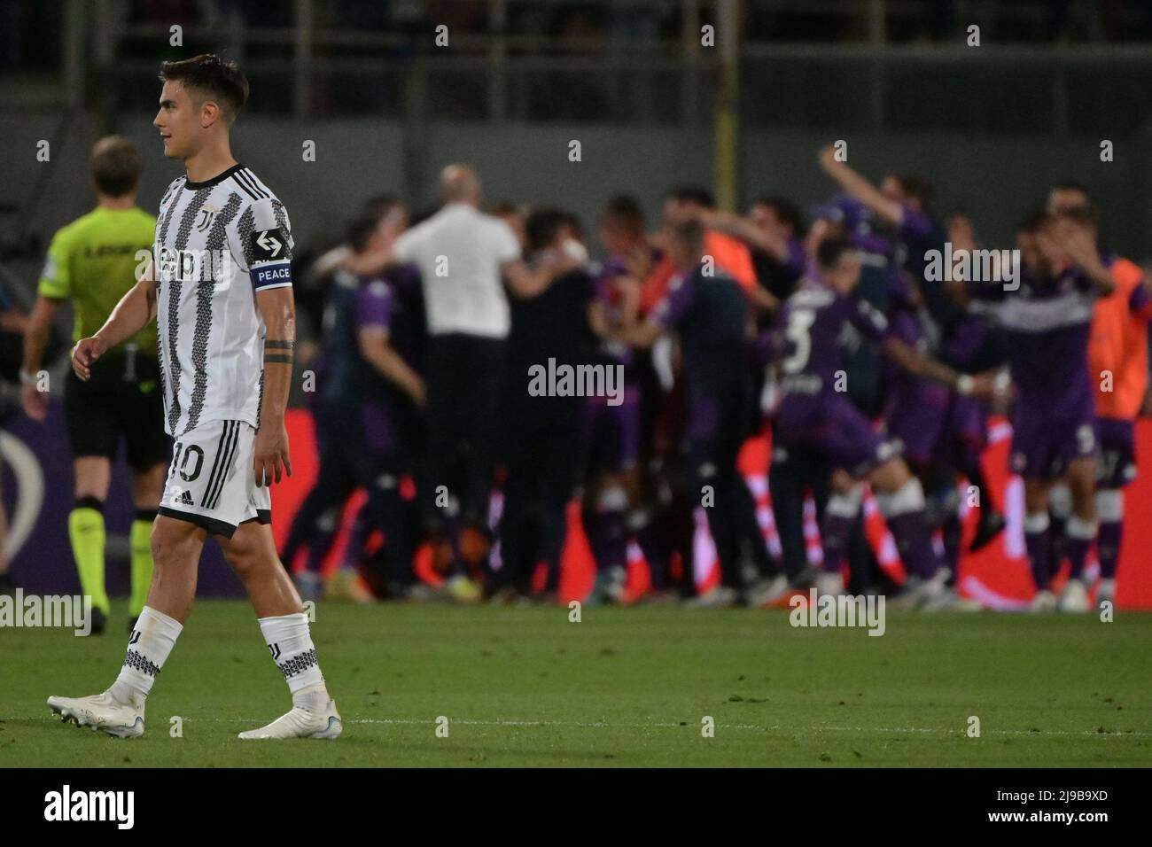 Foto Alfredo Falcone / LaPresse21/05/2022 Firenze, ItaliaSport CalcioFiorentina-Juventus - Campionato di Calcio Serie A 2021/2022 2021/2022 - Stadio Artemio Franchi di FirenzeNella foto: paulo dybalaPhotoco Alfredo Falcone / LaPresse21/05/2022 Florence, ItalySport Fiorentina-Juventus - Championnat d'Italie de football de paulo Flora - championnat d'Italie de football de Florence Banque D'Images