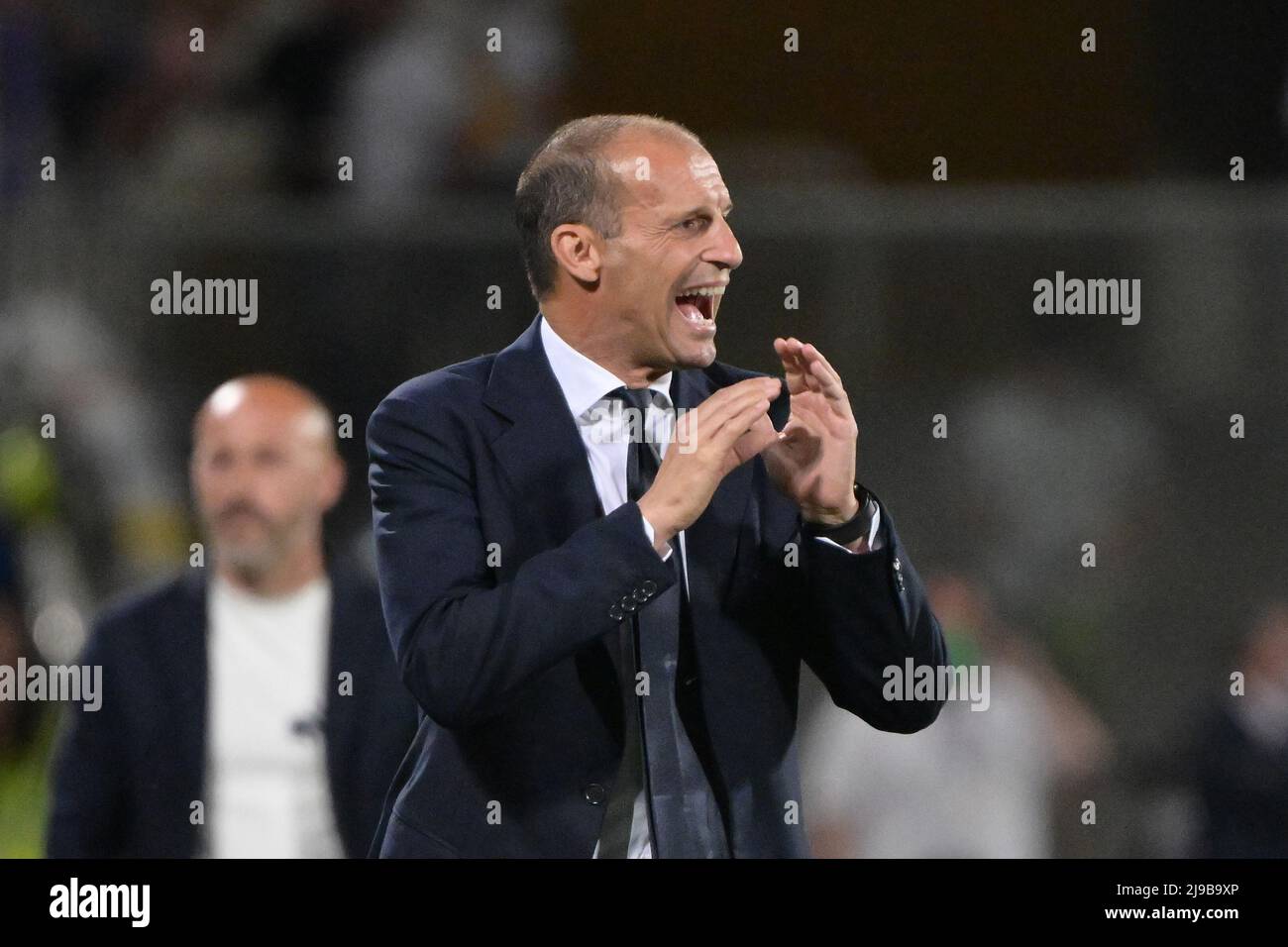 Foto Alfredo Falcone / LaPresse21/05/2022 Firenze, ItaliaSport CalcioFiorentina-Juventus - Campionato di Calcio Serie A 2021/2022 - Stadio Artemio Franchi di FirenzeNella foto: massimiliano allégriPhoto Alfredo Falcone / LaPresse21/05/2022 Florence, ItalySport Soccerentina-Juvento - Championnat d'Italie de football Artemi - championnat d'allegiano - championnat d'Italie de football de la Ligue de floriano Maschio 2021/2022 Banque D'Images