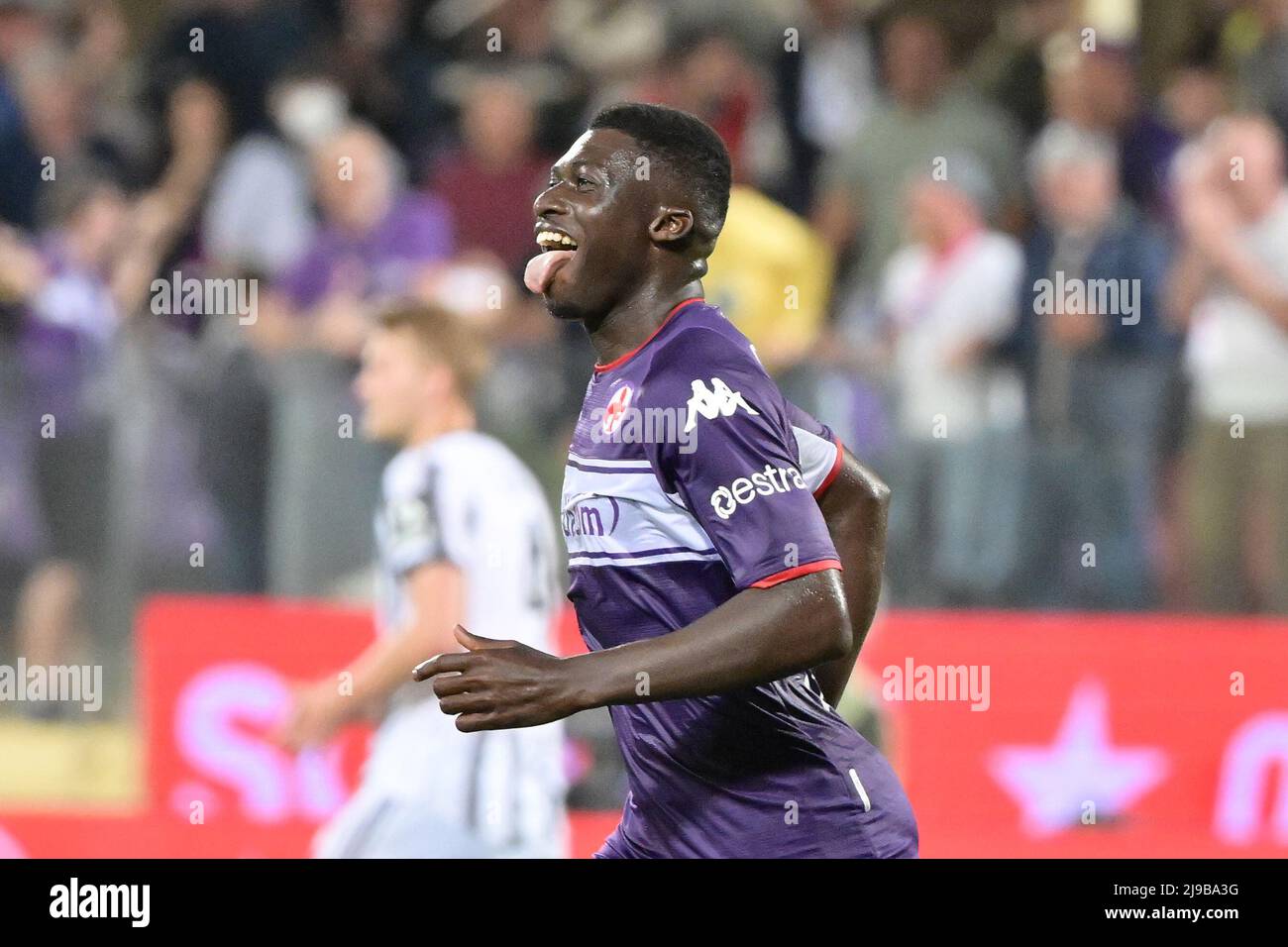 Foto Alfredo Falcone / LaPresse21/05/2022 Firenze, ItaliaSport CalcioFiorentina-Juventus - Campionato di Calcio Serie A 2021/2022 - Stadio Artemio Franchi di FirenzeNella foto: Esultanza alfredo duncanPhoto Alfredo Falcone / LaPresse21/05/2022 Florence, Italy Sport Ficerenzio Fiorentina Furento - Championnat d'Italie de football de la juvento - socencio - championnat d'alfredo de football de la Funio Funio Funio Funio Funica - 2021/2022 Banque D'Images