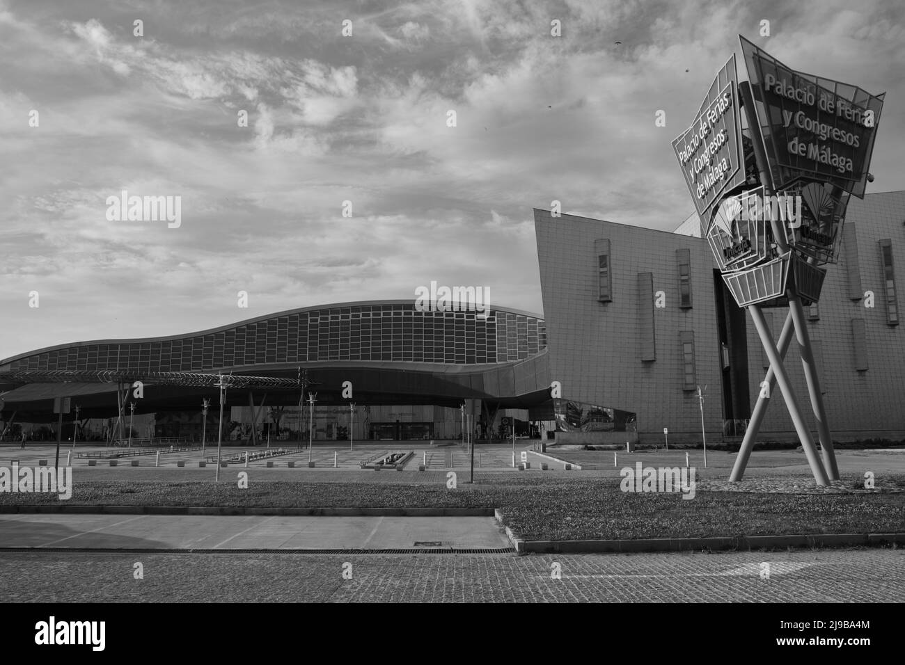 Le parc des expositions et centre des congrès de Malaga (Fycma) Banque D'Images