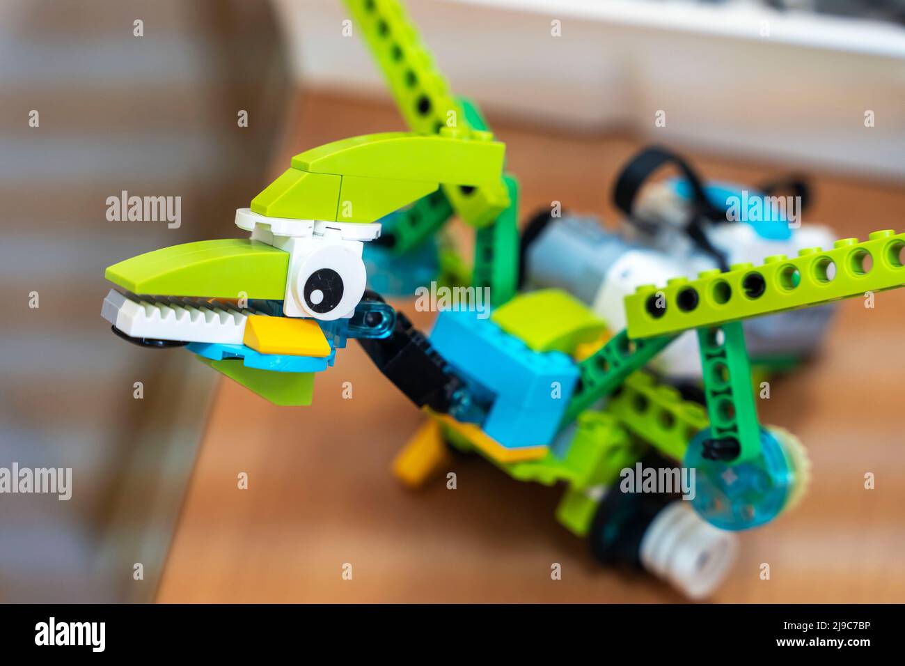 robot programmable pour enfants sous forme de ptérodactyle Banque D'Images