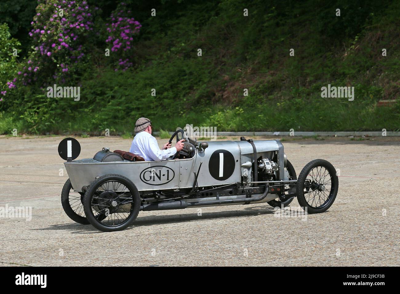 GN Akela 200 (1922), Centenaire de la vitesse, 17 mai 2022, Brooklands Museum, Weybridge, Surrey, Angleterre, Grande-Bretagne, Royaume-Uni, Europe Banque D'Images