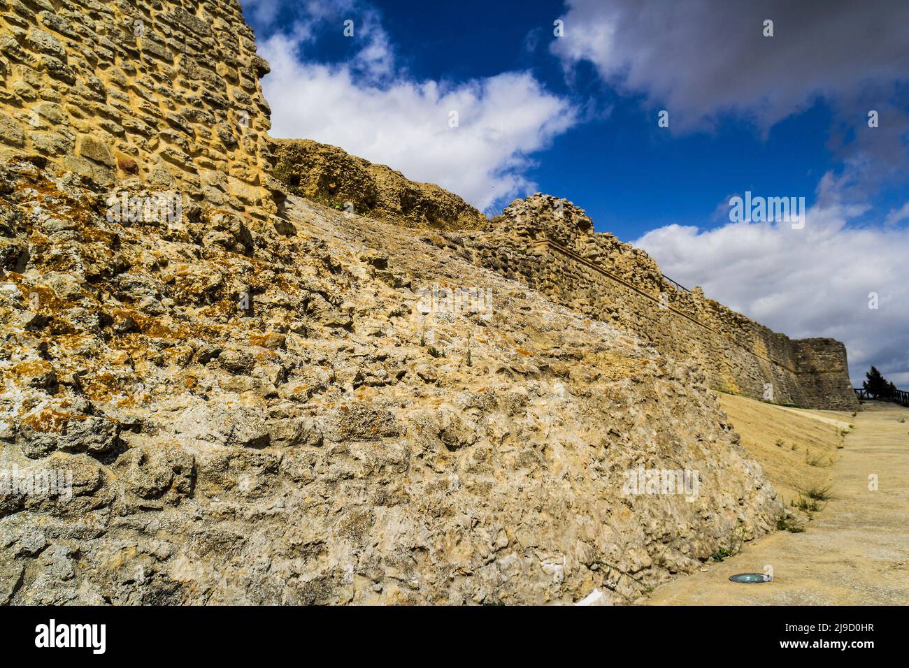 Château Medina Sidonia, Cadix, Espagne Banque D'Images