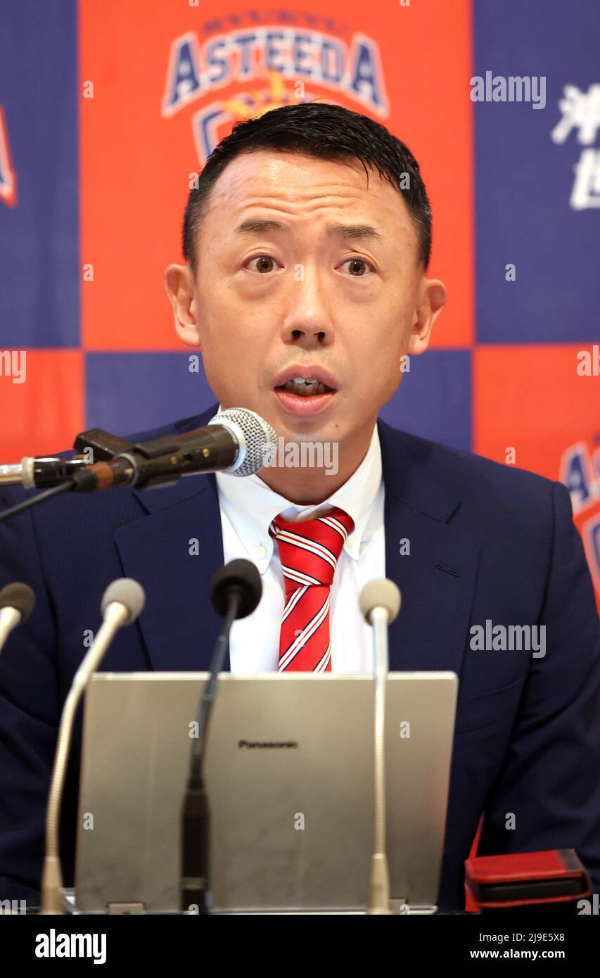 20 mai 2022, Tokyo, Japon le président de l'équipe de tennis de table