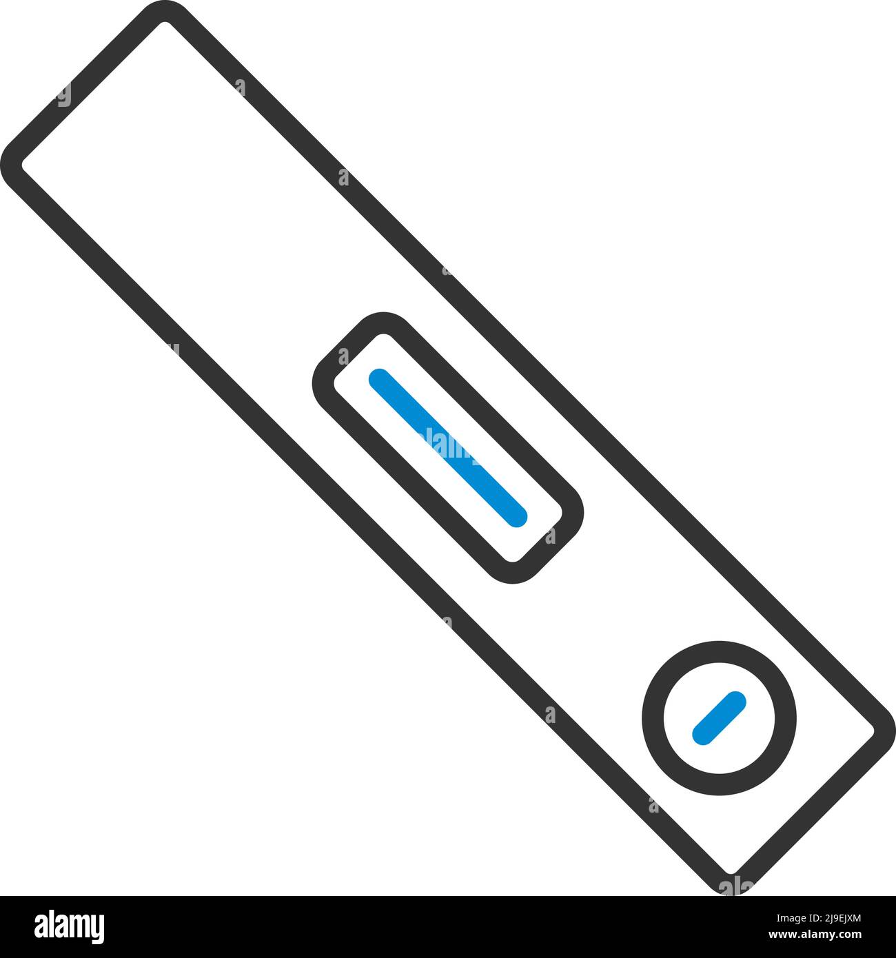 Icône du niveau Construction. Contour gras modifiable avec Color Fill Design. Illustration vectorielle. Illustration de Vecteur