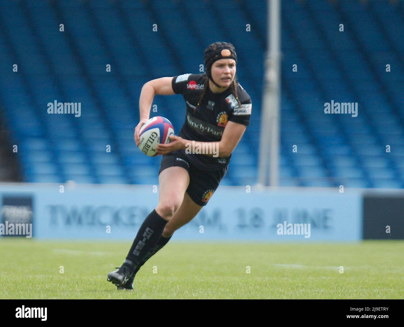 Exeter, Devon, Royaume-Uni. 22nd mai 2022. Exeter Chiefs Merryn Doidge en action femmes Allianz Premier 15s semi final- Exeter Chiefs Women contre Bristol Bears Women - Dimanche 22nd Mai 2022 - Sandy Park - Exeter, Dimanche 22 Mai 2022 - Sandy Park - Exeter - Royaume-Uni crédit photo obligatoire: Martin Edwards crédit: Martin Edwards/Alay Live News Banque D'Images