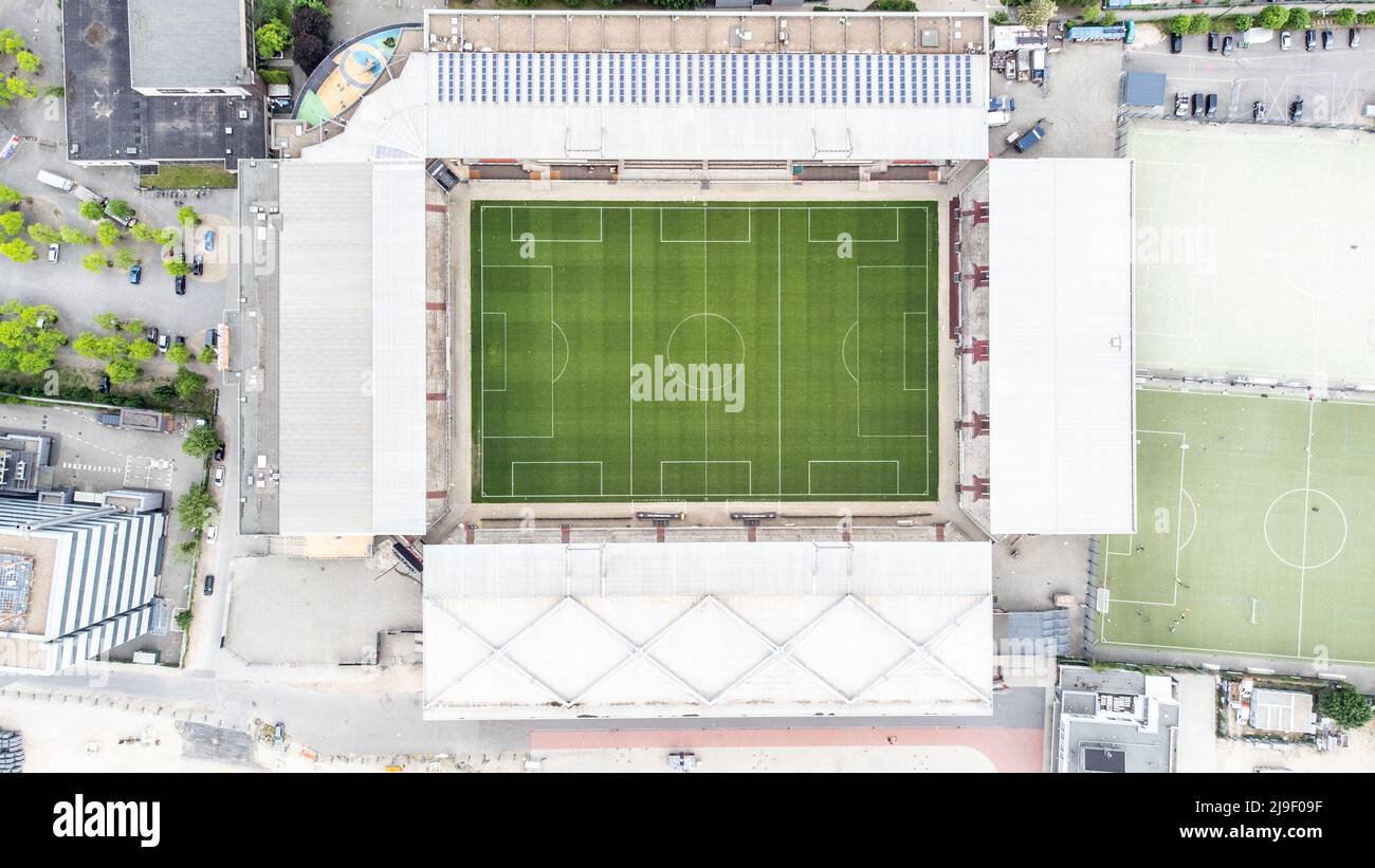 Millerntor-Stadion, stade Millerntor, stade du FC St Pauli, Hambourg, Allemagne Banque D'Images