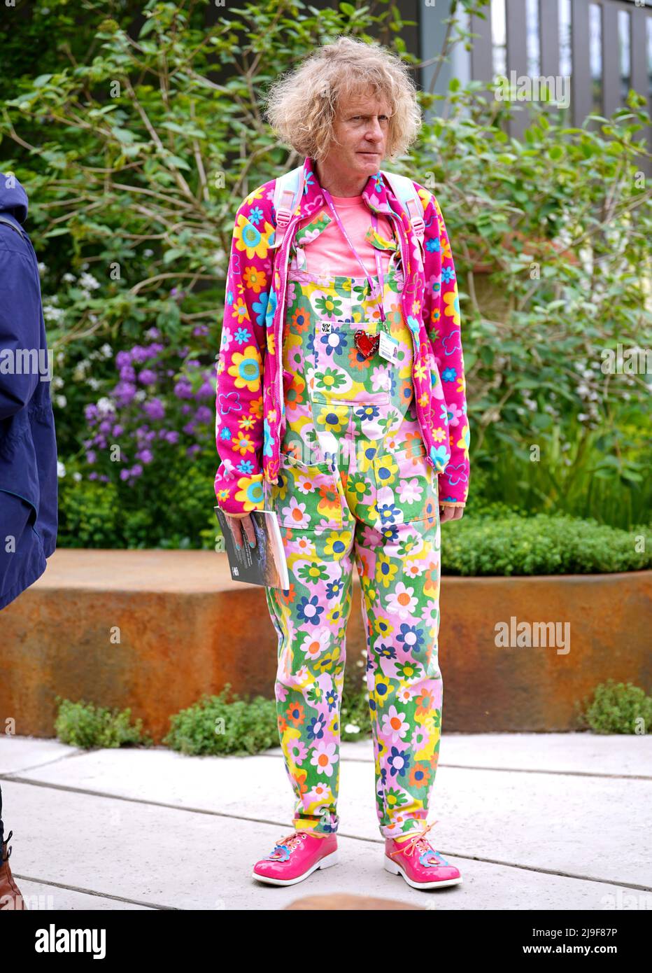 Grayson Perry lors du jour de presse du RHS Chelsea Flower Show, au Royal Hospital Chelsea, Londres. Date de la photo: Lundi 23 mai 2022. Banque D'Images