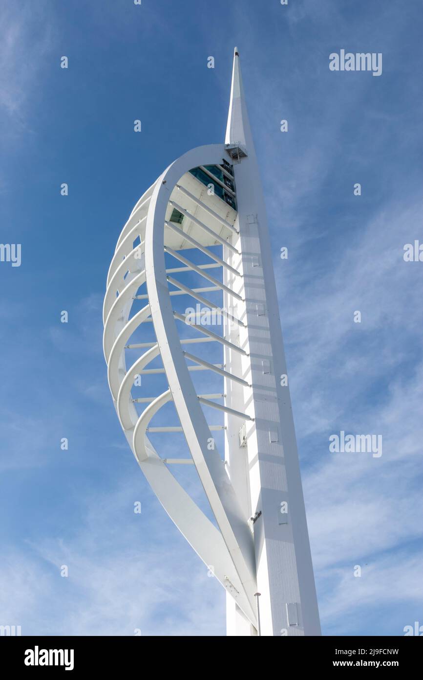 Spinnaker Tower, Portsmouth, Hampshire, Royaume-Uni Banque D'Images