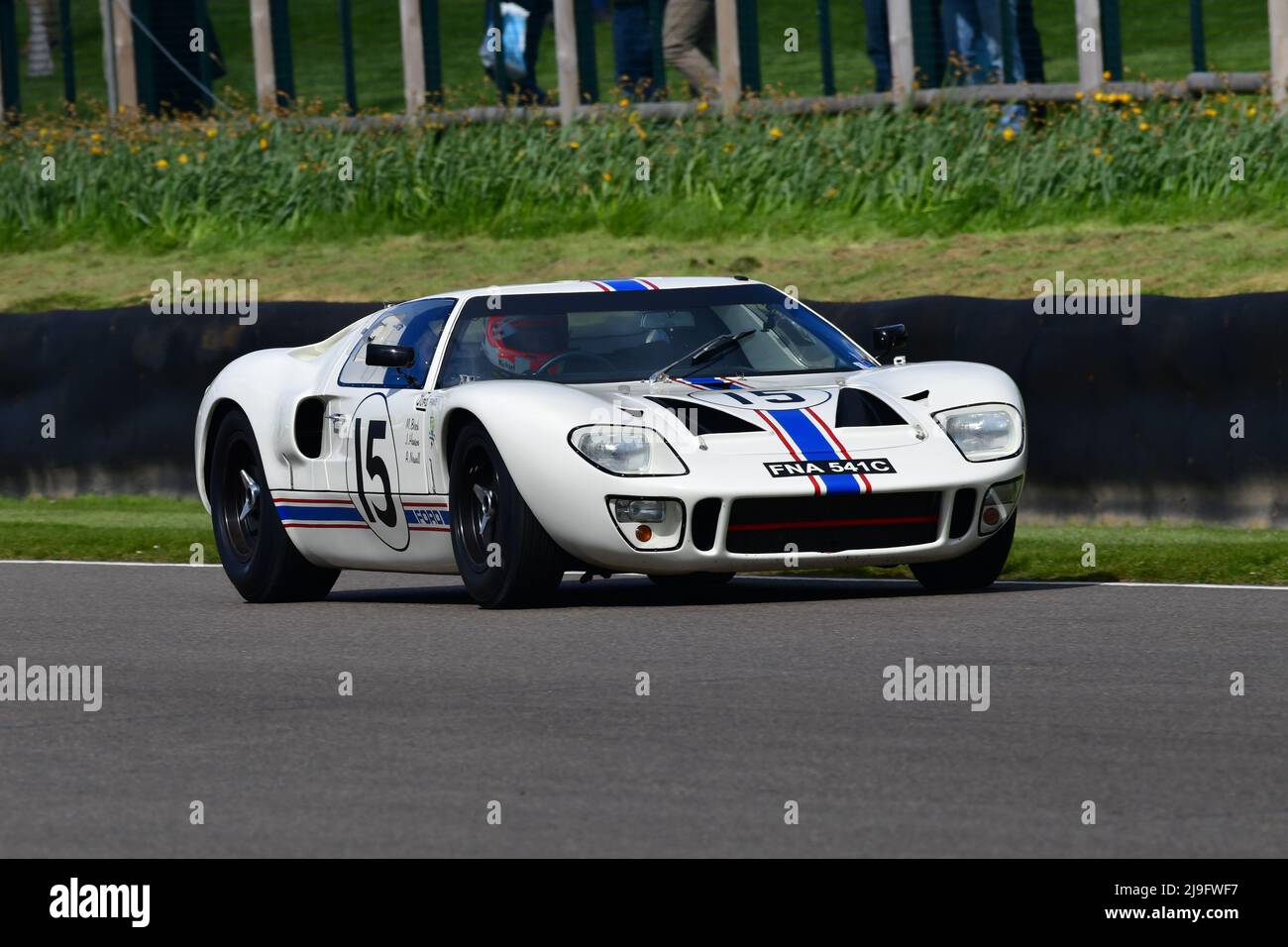 Michael Birch, Ford GT40, Surtees Trophée une course monopilote de vingt-cinq minutes pour des prototypes sportifs illimités qui ont été présentés dans les courses entre 1960 A. Banque D'Images