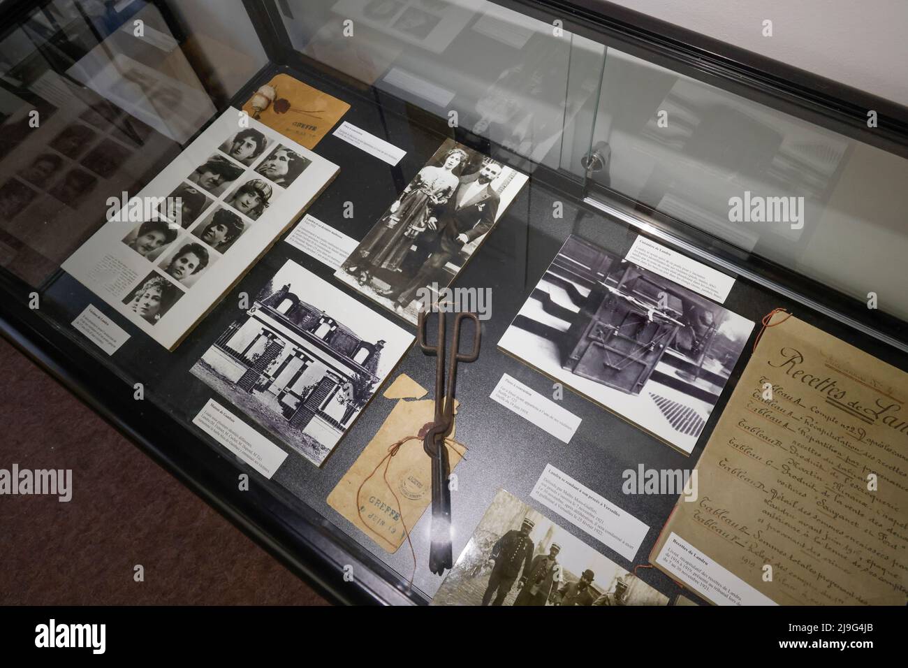 MUSÉE DE LA POLICE DE PARIS Banque D'Images