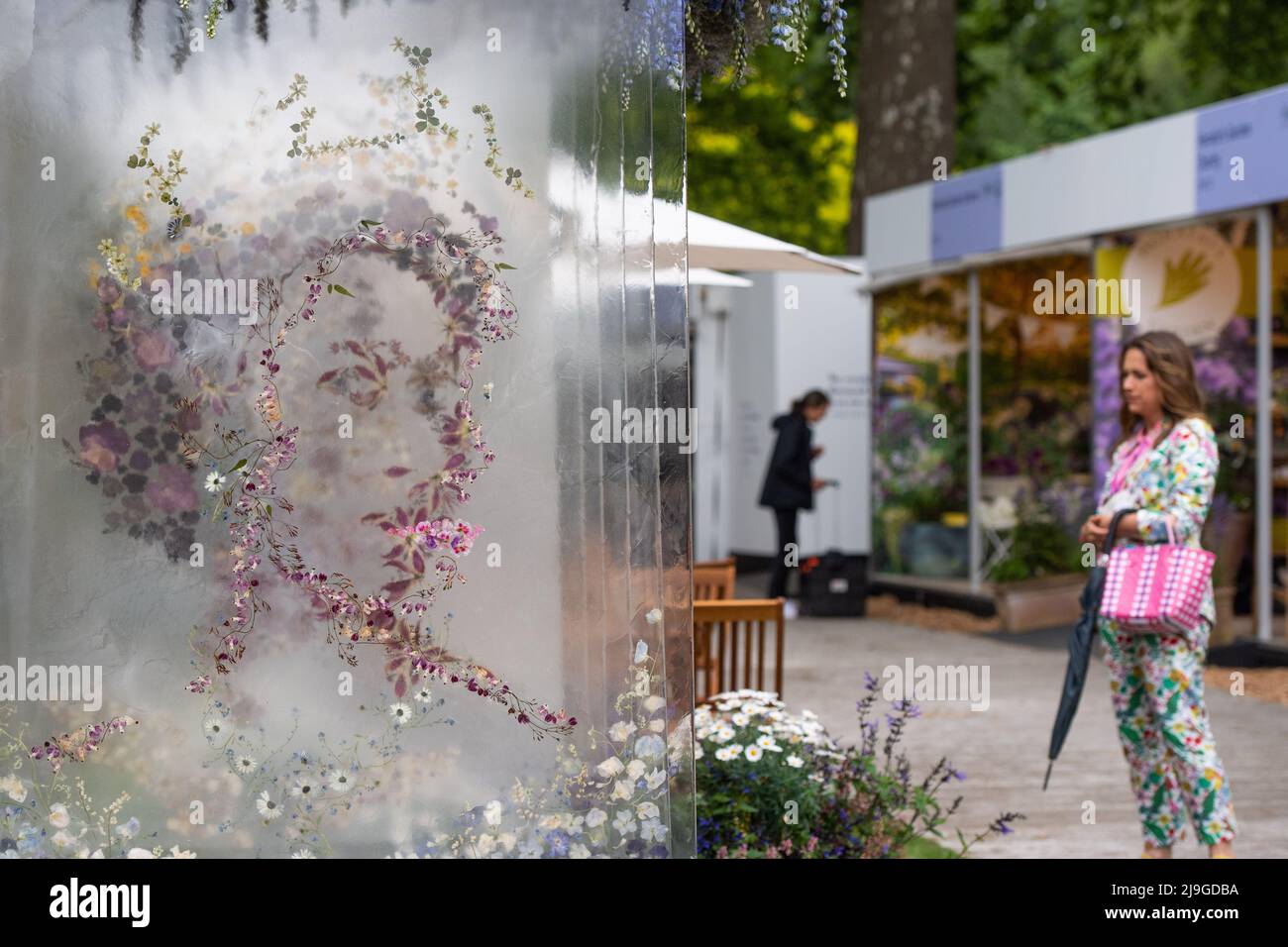 Londres, Royaume-Uni. 23 mai 2022. Atmosphère pendant le jour de la presse du RHS Chelsea Flower Show, au Royal Hospital Chelsea, Londres. Date de la photo: Lundi 23 mai 2022. Le crédit photo devrait se lire: Matt Crossick/Empics/Alamy Live News Banque D'Images