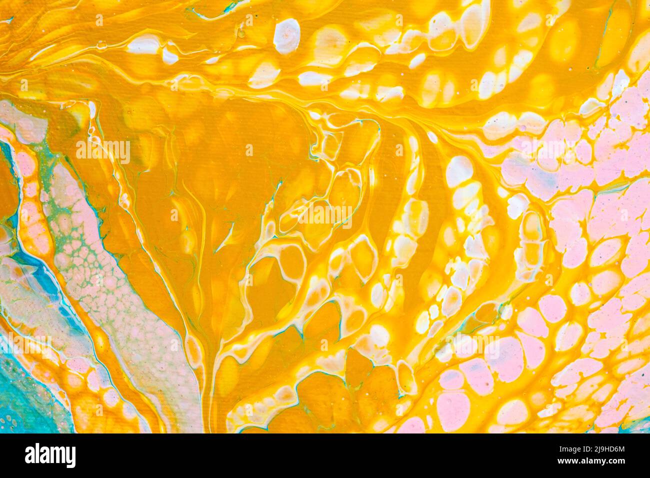Belle peinture fluide de luxe naturel. Effet marbalisé. Banque D'Images