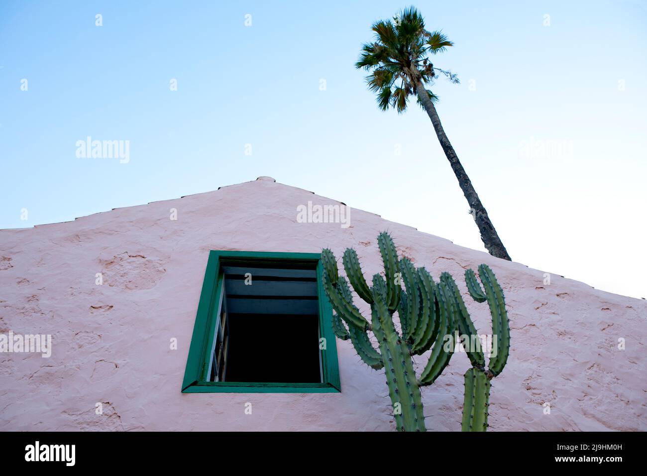 Maison en forme de pyramide à Grand Canary, îles Canaries, Espagne Banque D'Images