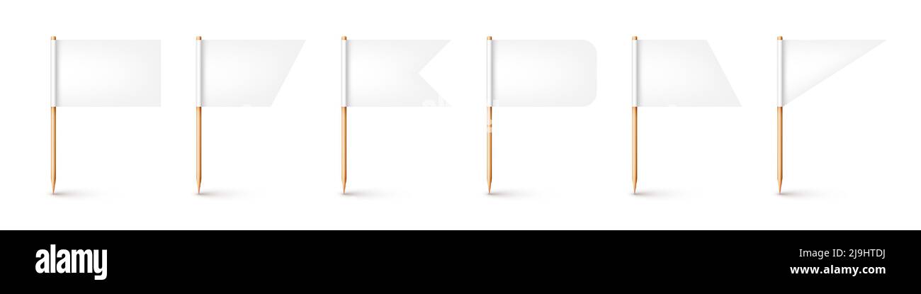 Accessoire événementiel 56 Drapeaux Buffet Cure-dents Blancs - Marqueurs Alimentaires Pour Fromage Ou Gâteaux - Écriture Manuelle Cure-dents étiquettes Alimentaires