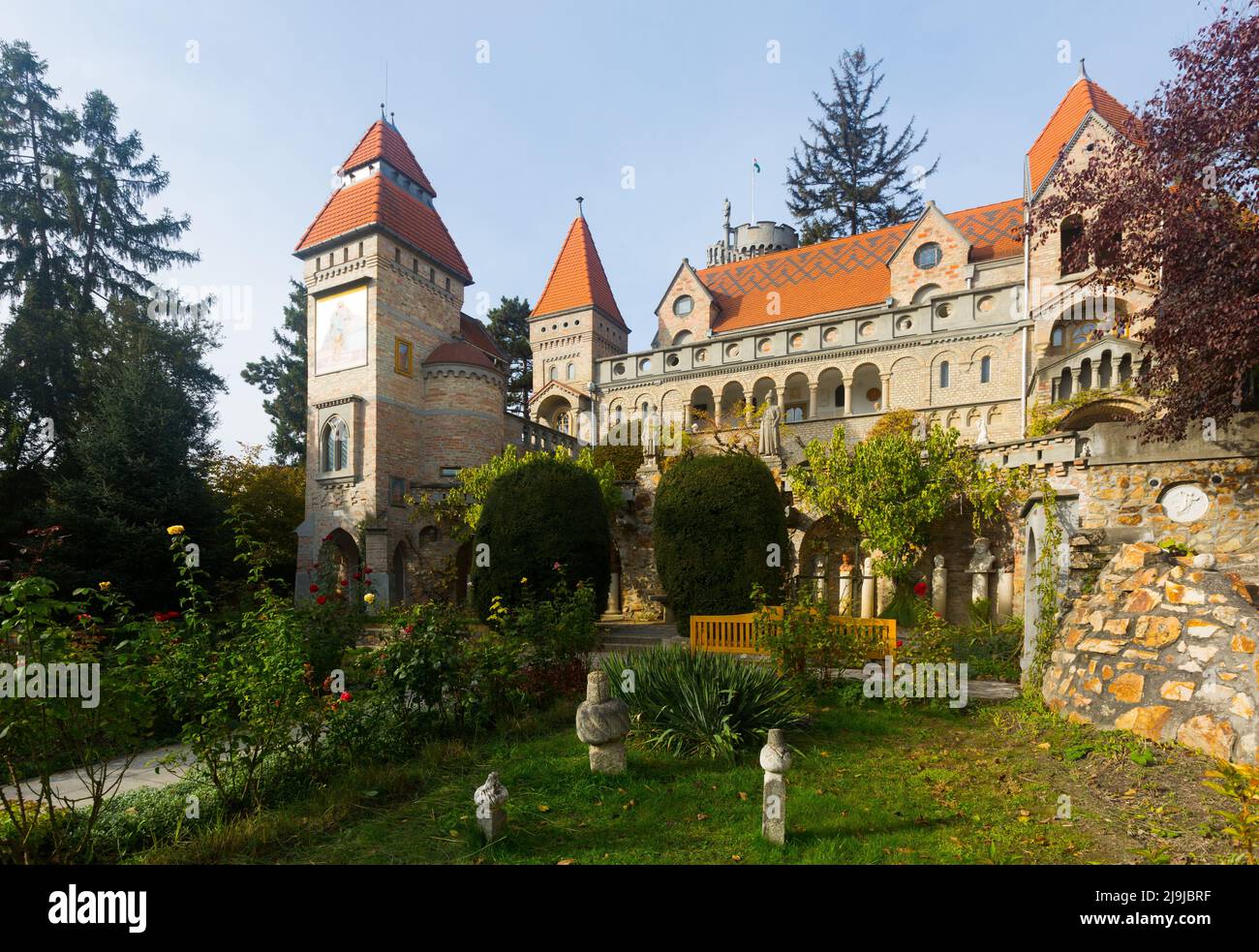 Cory Var, Szekesfehervar, Hongrie Banque D'Images