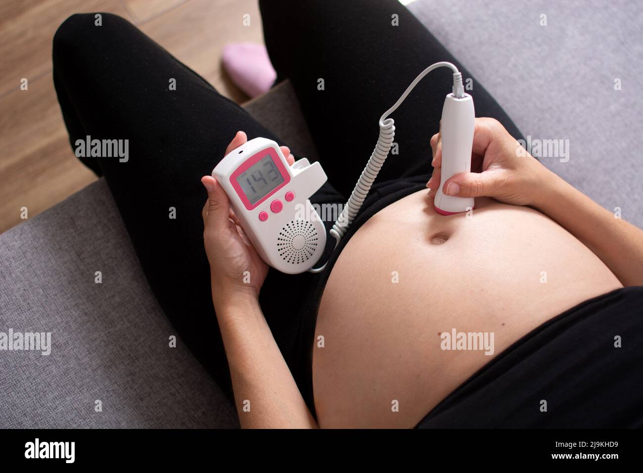 Moniteur Foetal Doppler Banque De Photographies Et D images Haute moniteur-foetal-doppler-banque-de-photographies-et-d-images-haute