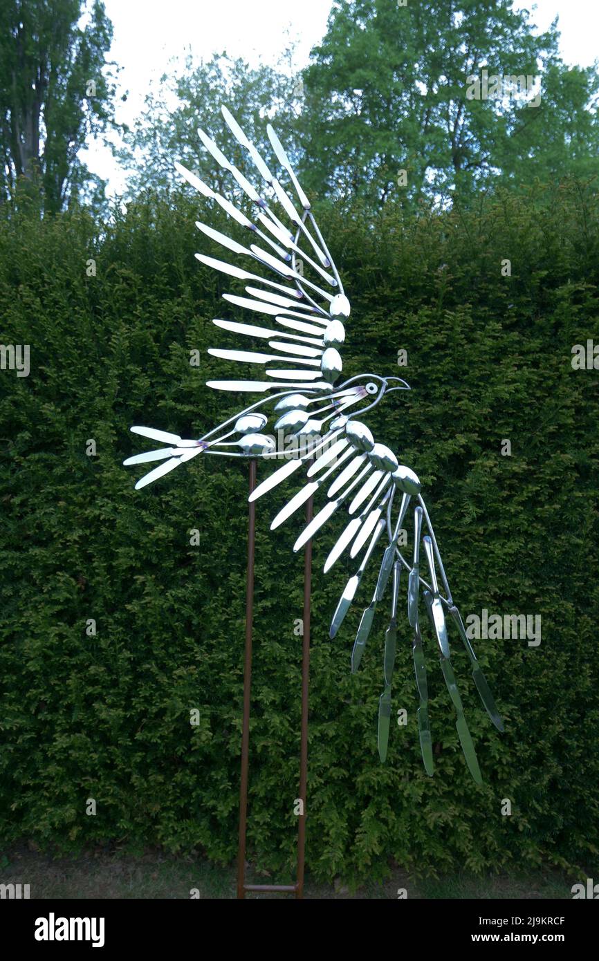 Sculpture jardin Cookham Banque D'Images