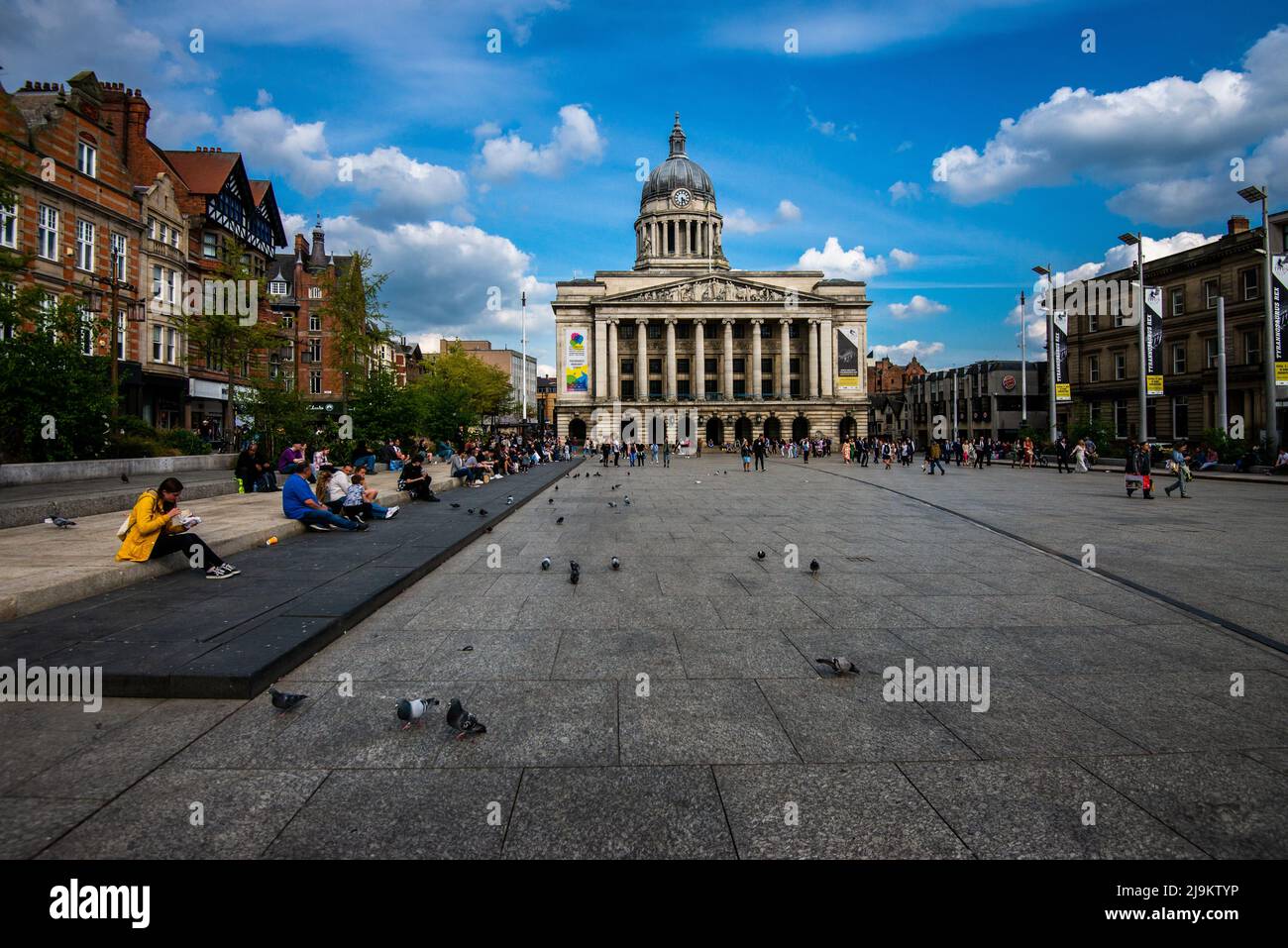 Nottingham Council House ou hôtel de ville Banque D'Images