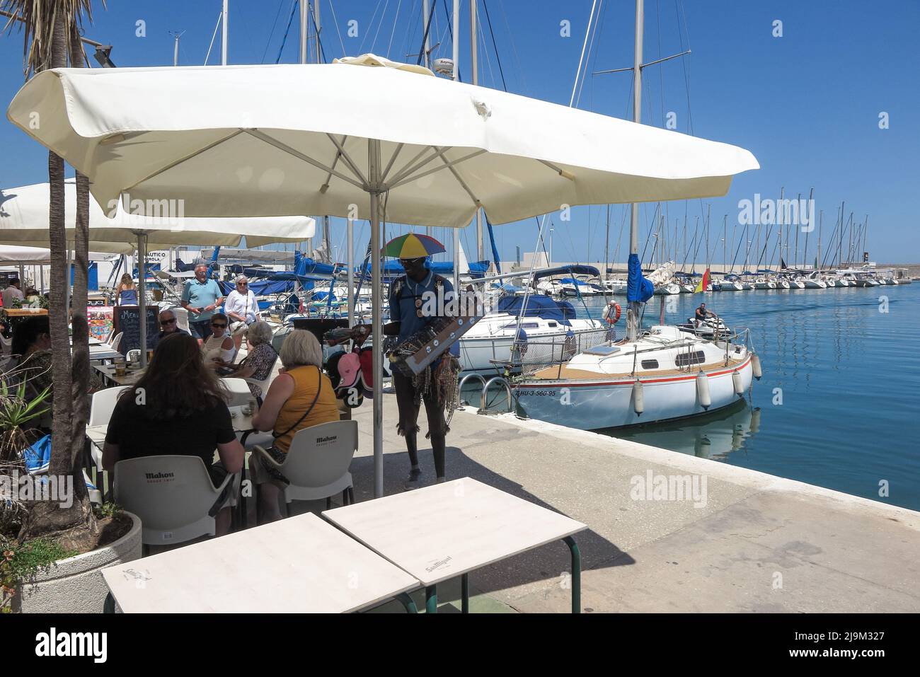Marina, Fuengirola, Malaga, Espagne Banque D'Images