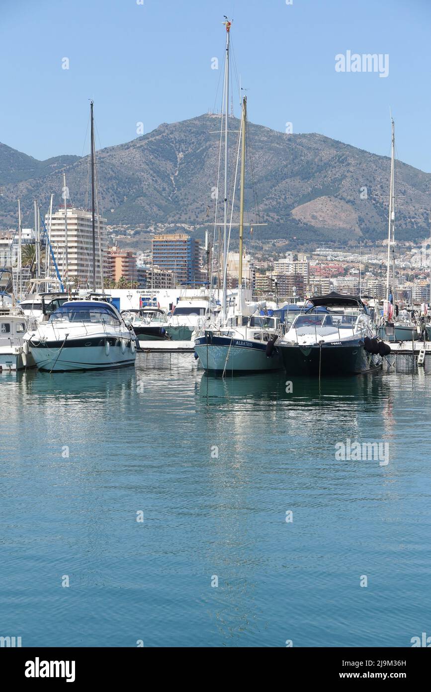 Marina, Fuengirola, Malaga, Espagne Banque D'Images