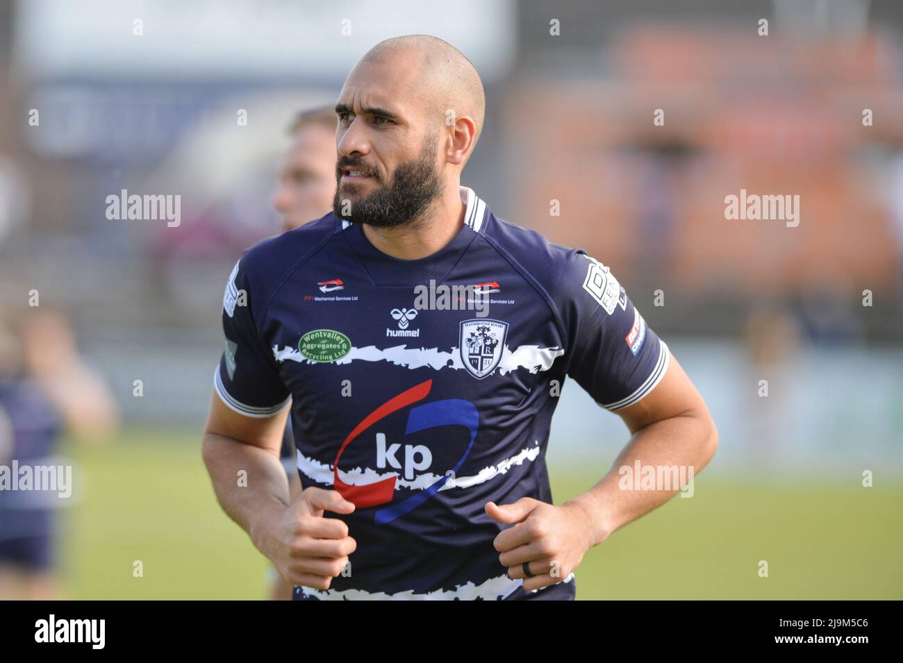 Featherstone, Angleterre - 21st mai 2022 - Johnathon Ford of Featherstone Rovers. Rugby League Betfred Championship Featherstone Rovers vs Whitehaven RLFC au Millenium Stadium, Featherstone, Royaume-Uni Dean Williams Banque D'Images