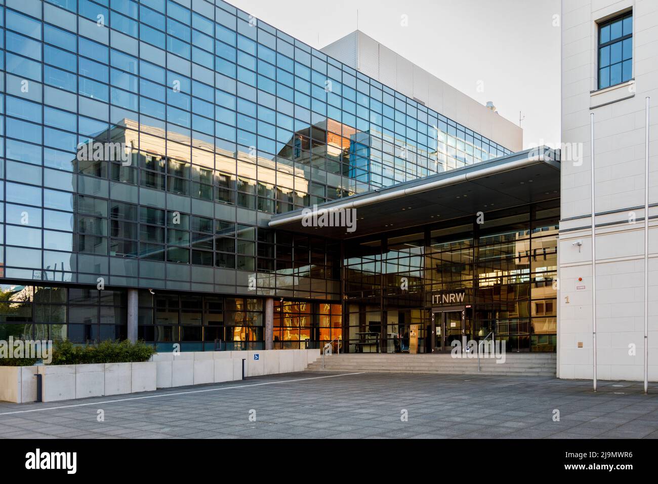 Unternehmerstadt in Derendorf, agence d'Etat pour l'information et la technologie, IT.NRW Banque D'Images