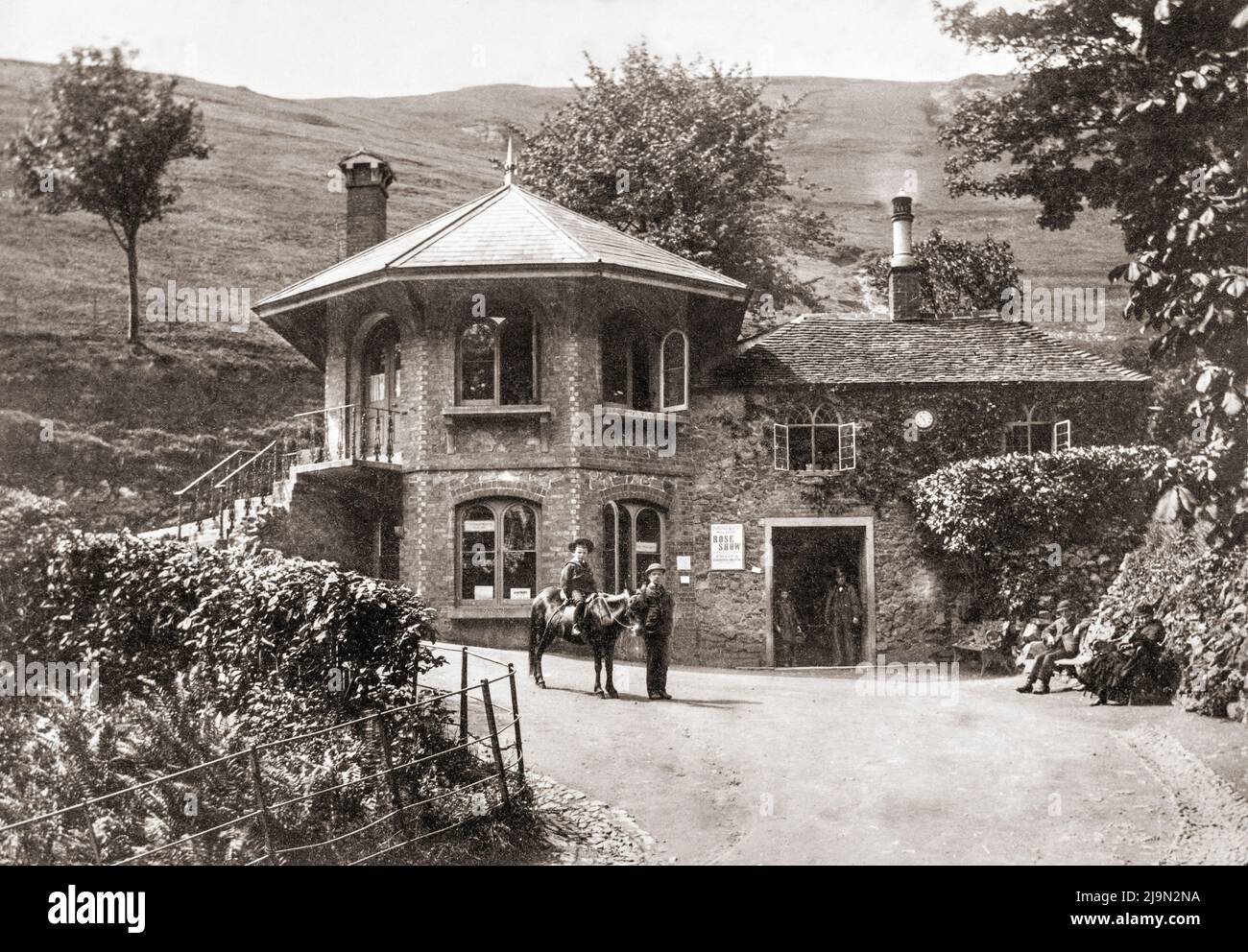 St Ann's Well, Malvern, vers 1885 Banque D'Images