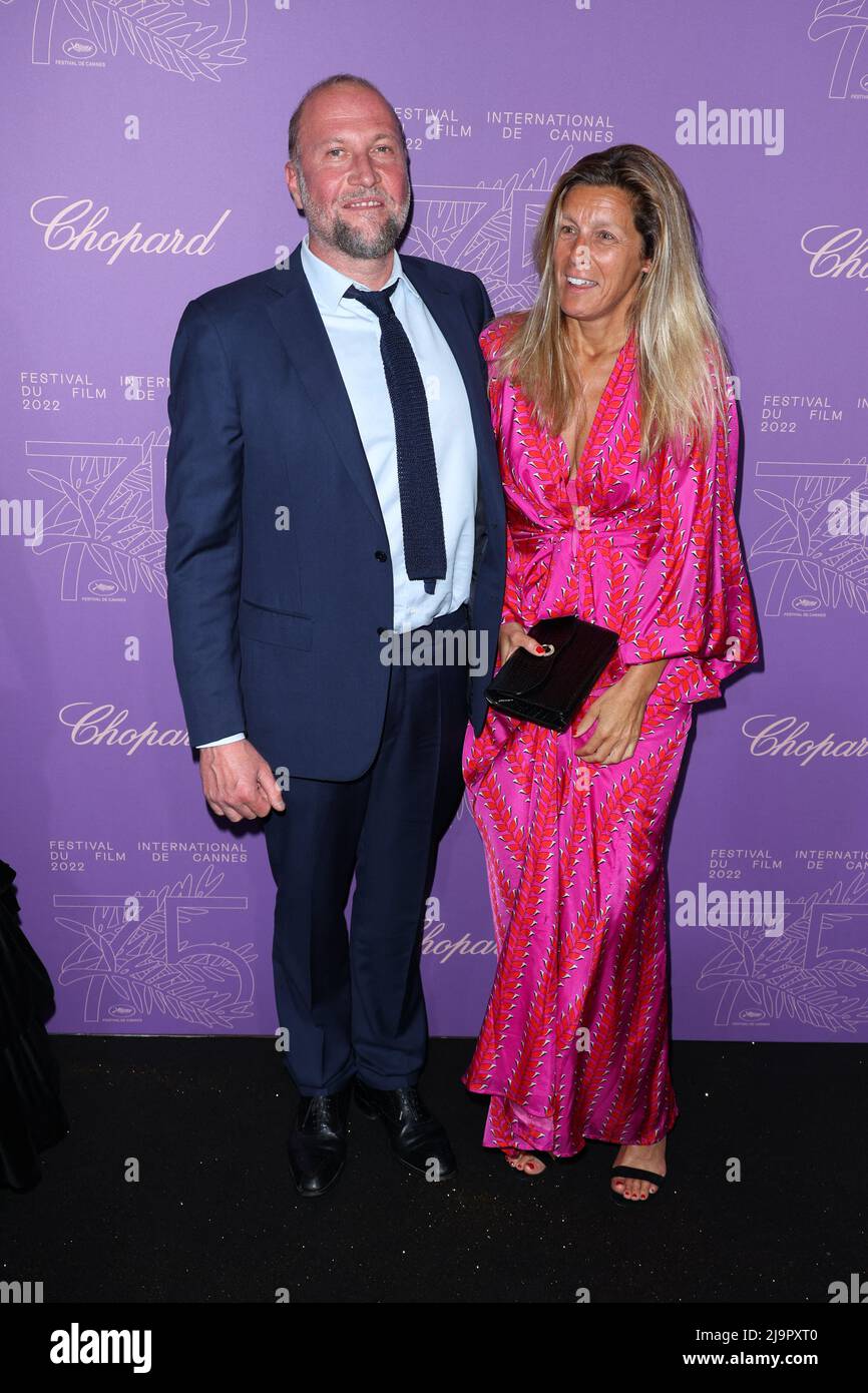 François Damiens participe au dîner anniversaire « Cannes 75 » lors du festival annuel du film de Cannes 75th, le 24 mai 2022 à Cannes, France. Photo de David Boyer/ABACAPRESS.COM Banque D'Images