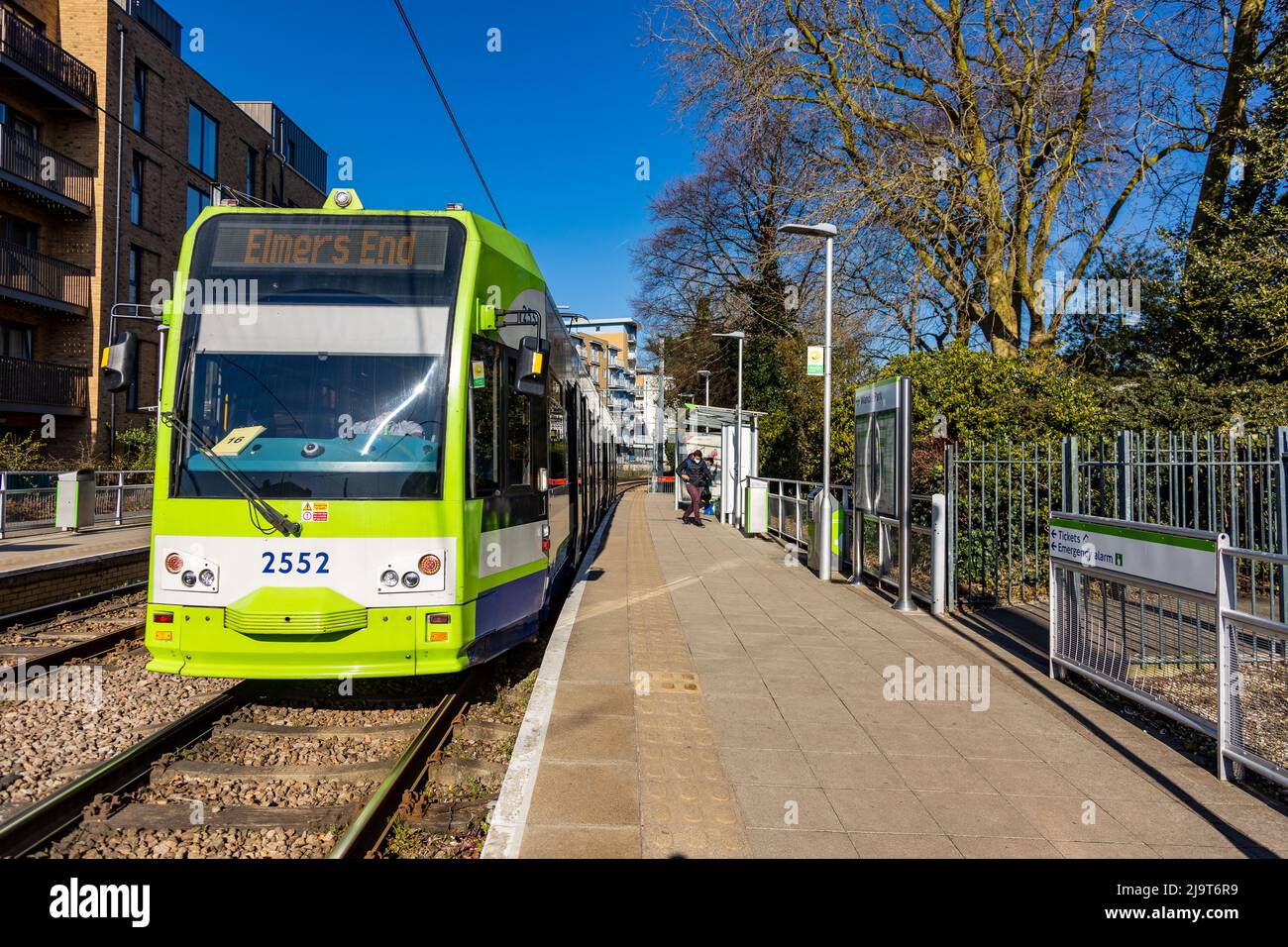 Croydon, Londres, Photographie locale Banque D'Images