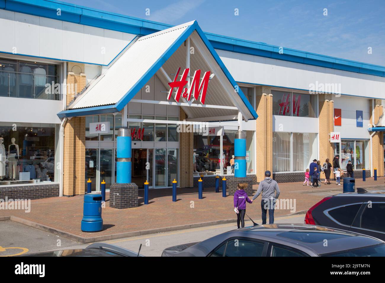 Centre commercial Ventura, Tamworth, Staffordshire Banque D'Images