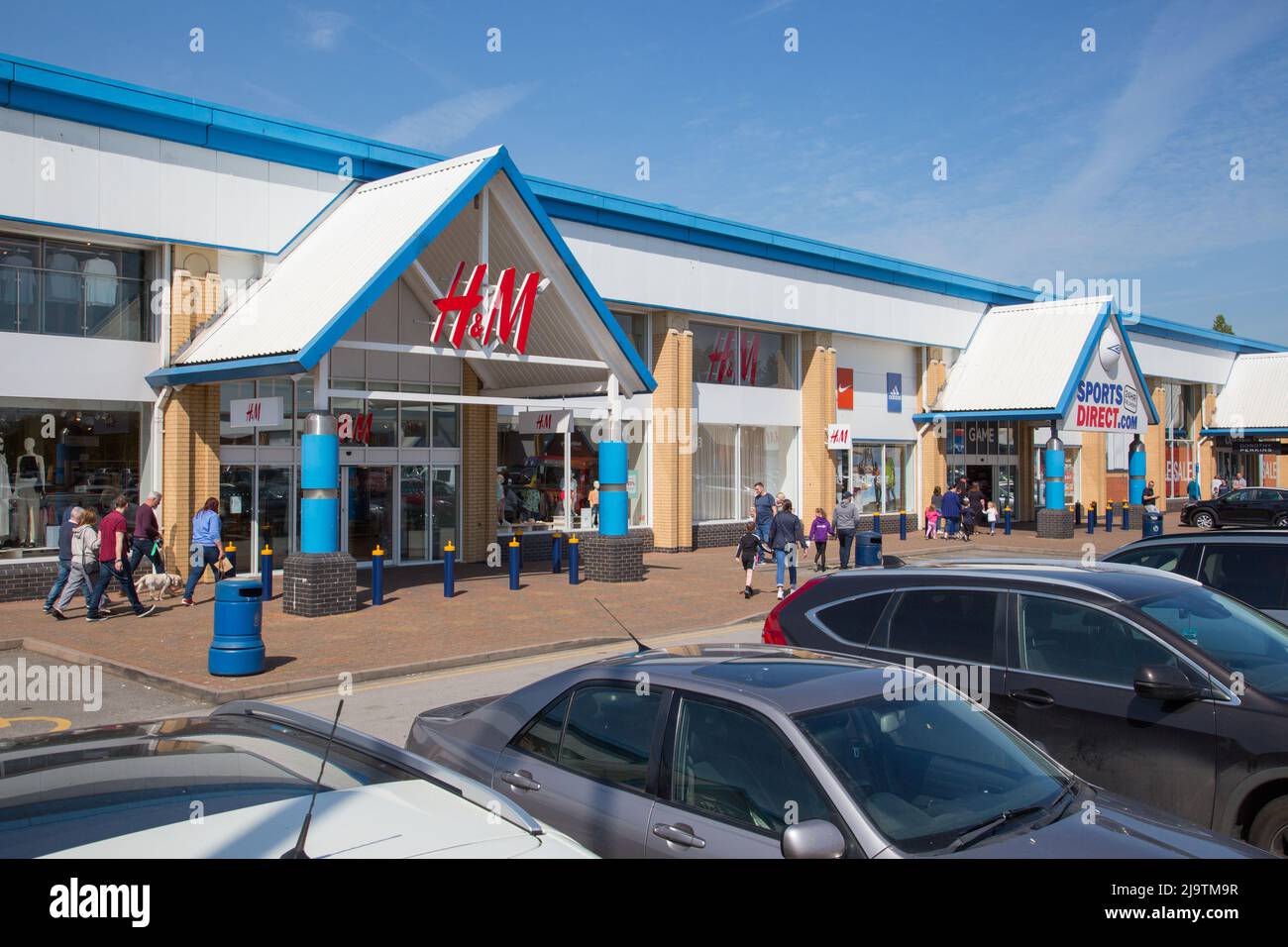 Centre commercial Ventura, Tamworth, Staffordshire Banque D'Images