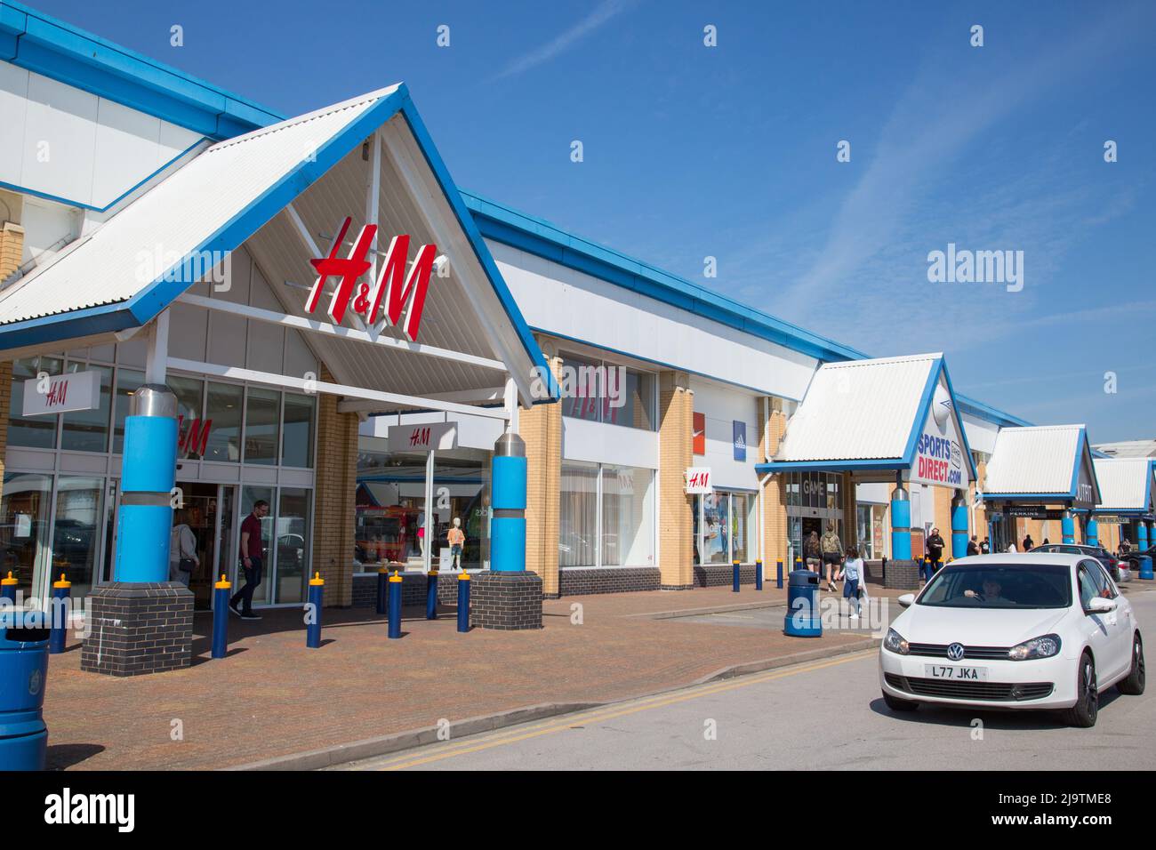 Centre commercial Ventura, Tamworth, Staffordshire Banque D'Images