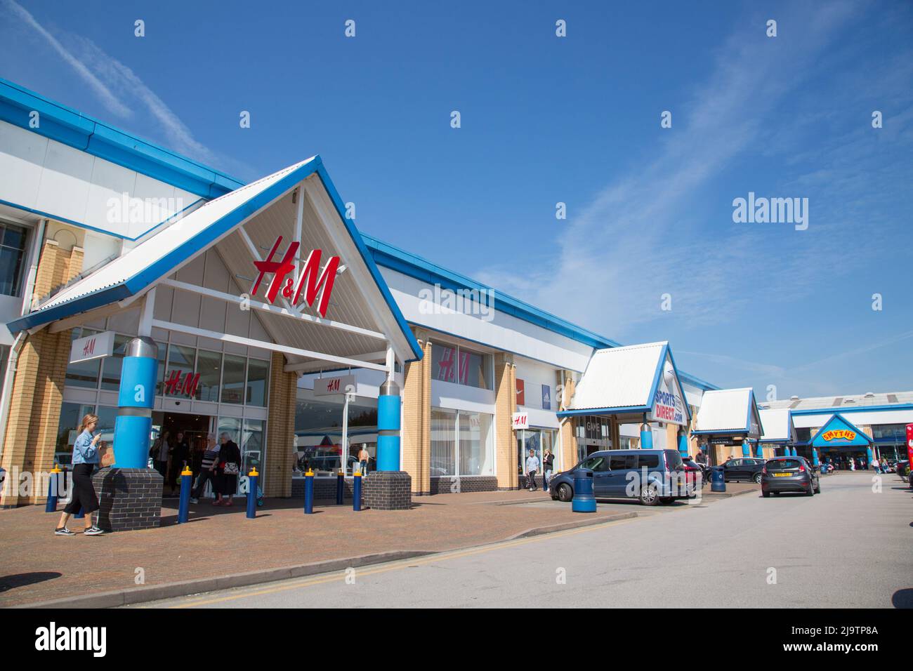 Centre commercial Ventura, Tamworth, Staffordshire Banque D'Images