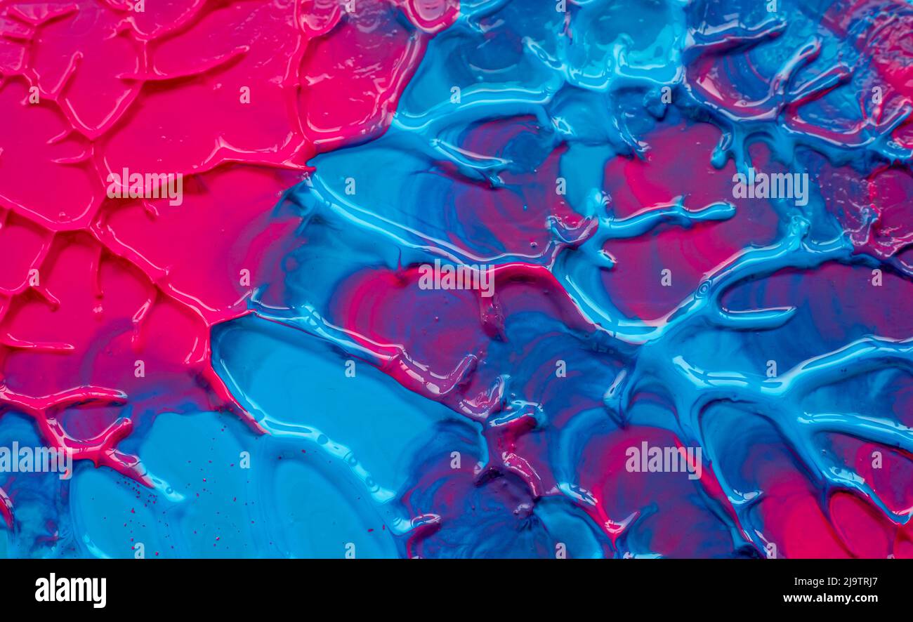 Taches de couleur formant des textures variées Banque D'Images