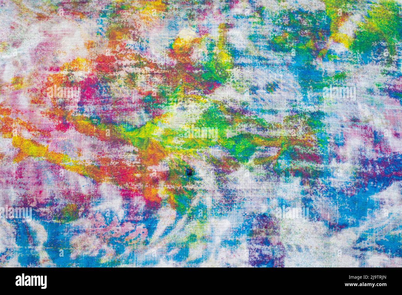 Taches de couleur formant des textures variées Banque D'Images