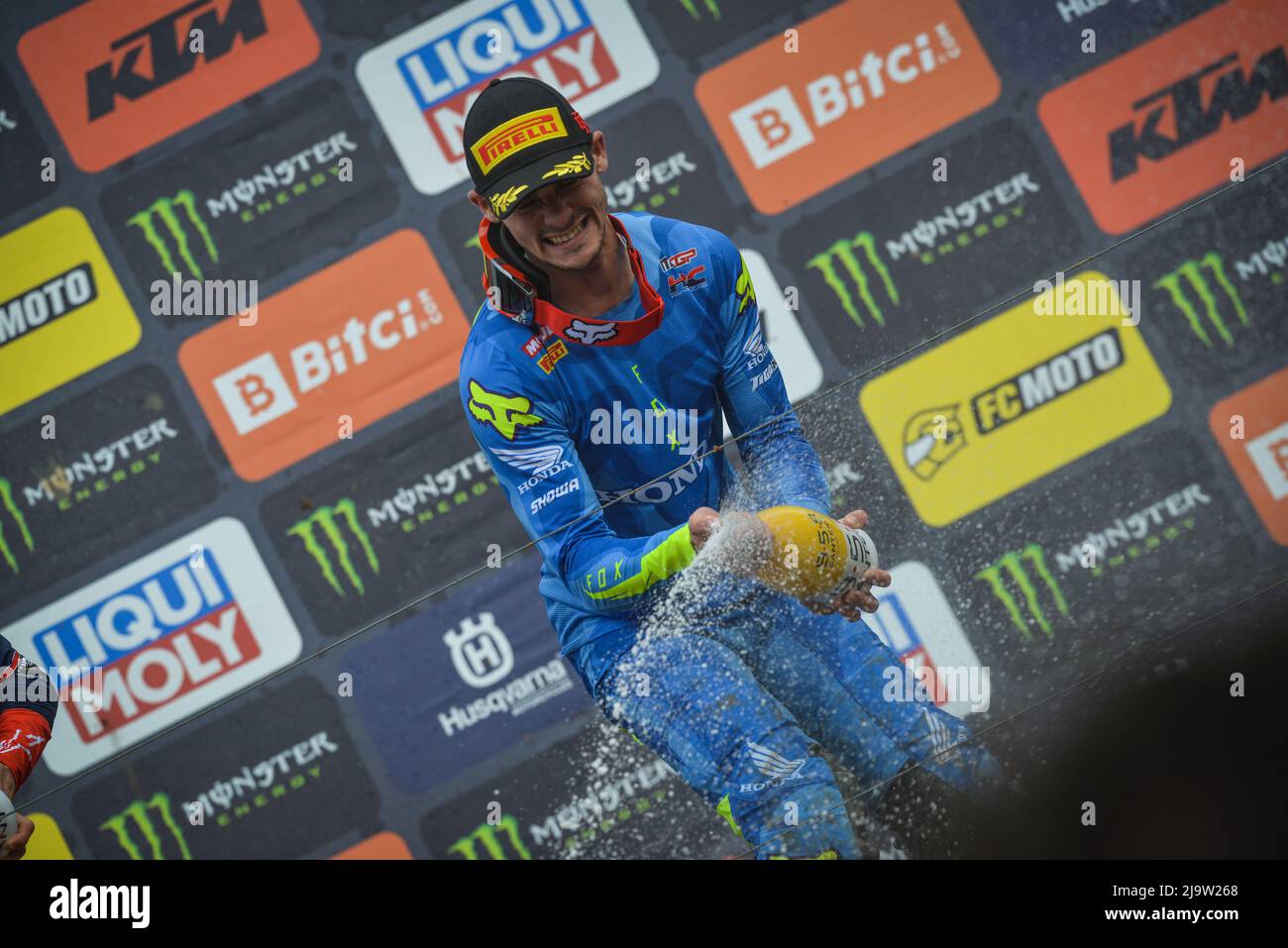 Tim Gajser, vainqueur de la course à Maggiora en mai 7-8 2022 Banque D'Images