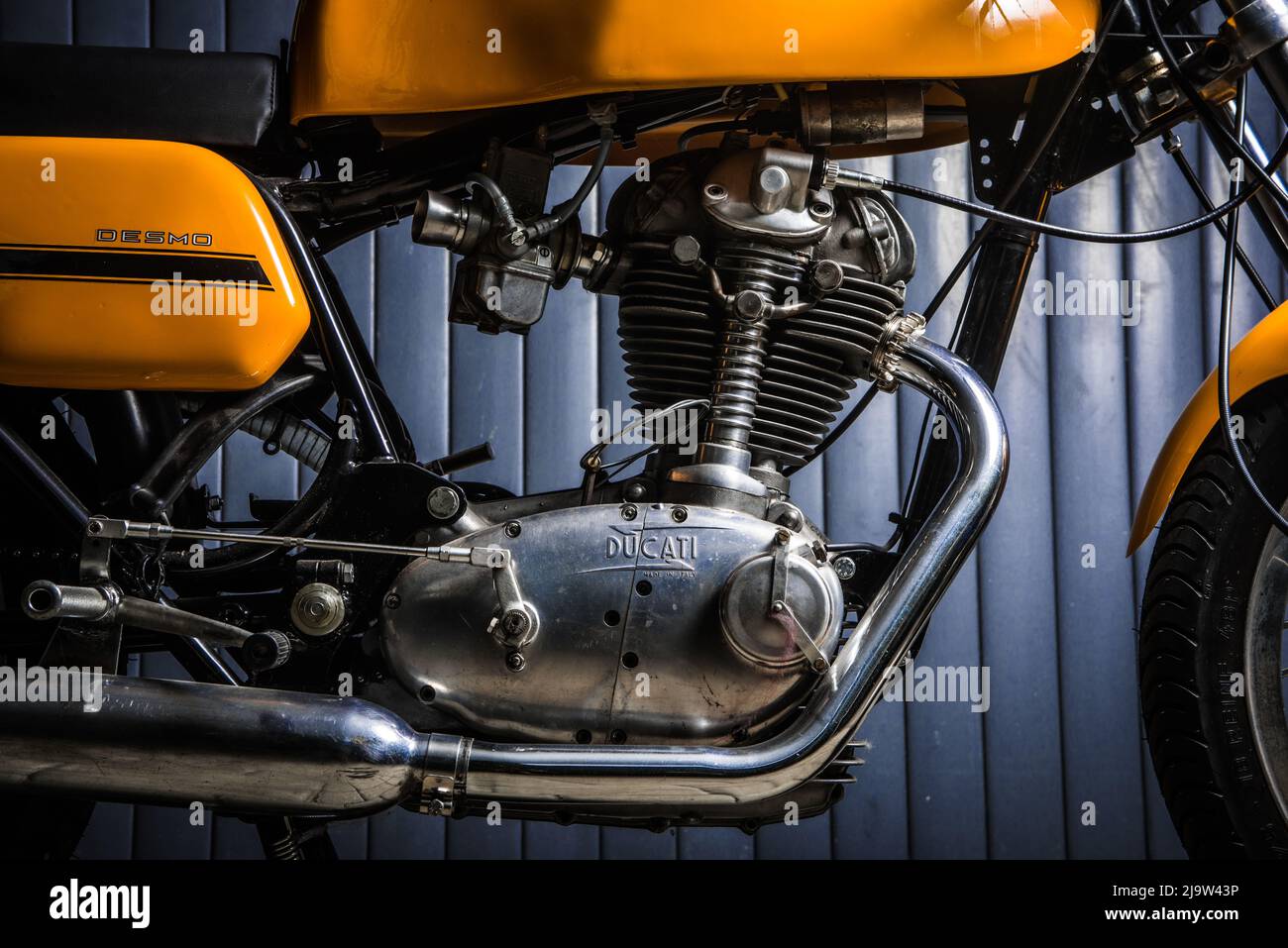 Ducati Mono desmo 350 Banque D'Images