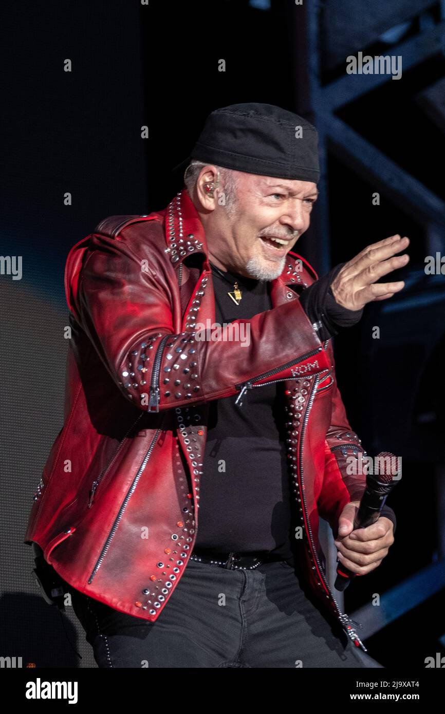 Milan, Italie. 24th mai 2022. Le chanteur italien Vasco Rossi lors de ...