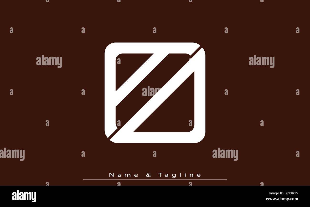 Lettres de l'alphabet initiales Monogram logo AD , DA Illustration de Vecteur