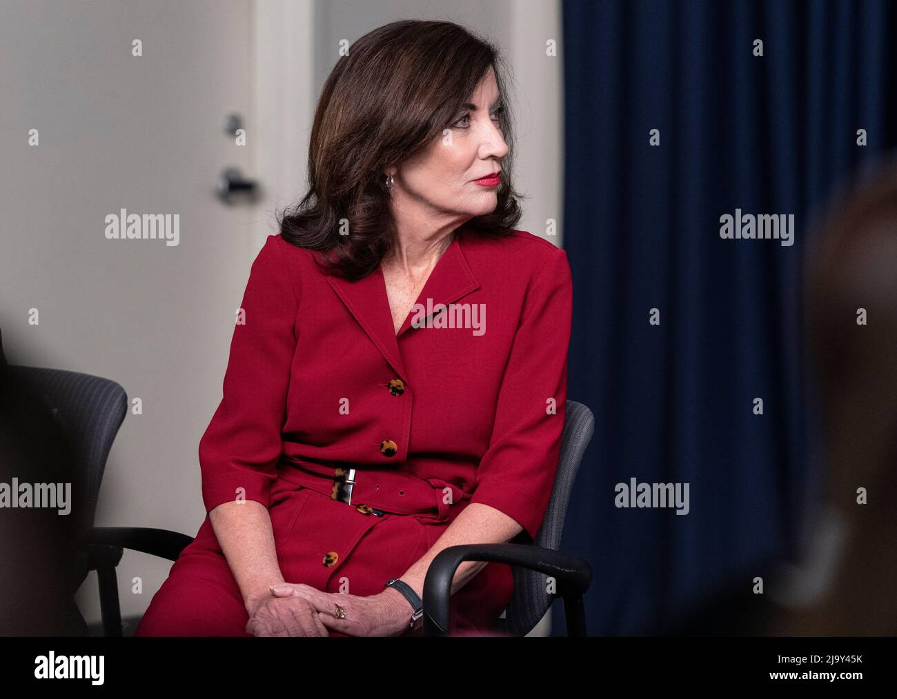 New York, NY le 25 mai 2022 la gouverneure Kathy Hochul assiste à