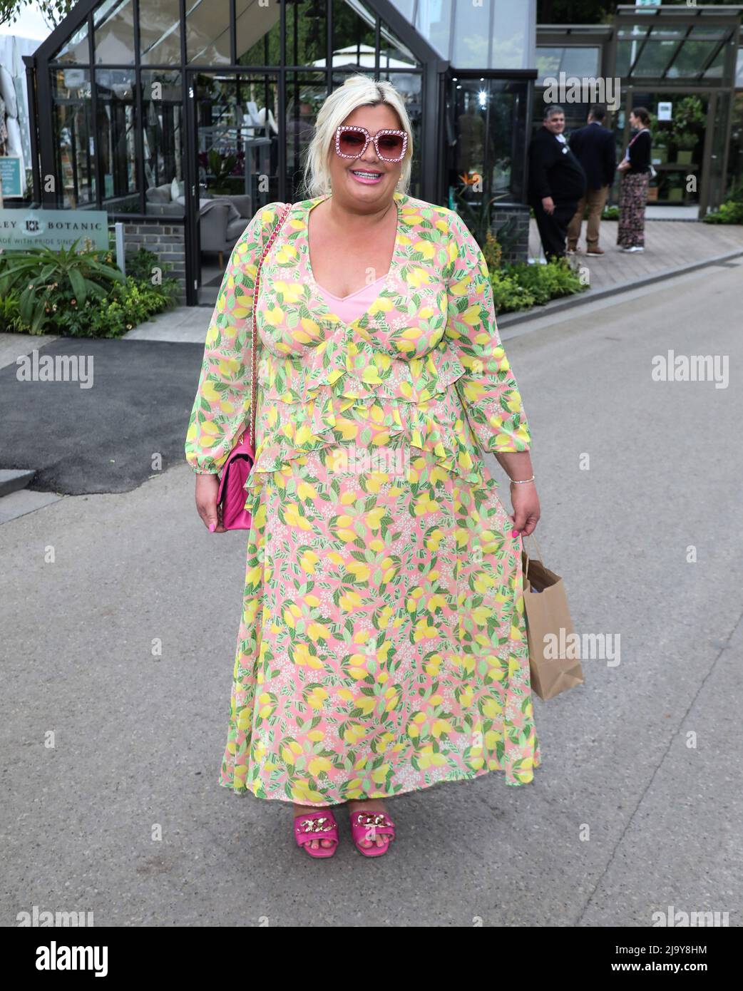 Londres, Royaume-Uni. 23rd mai 2022. Gemma Collins assiste à un jour de presse au RHS Chelsea Flower Show au Royal Hospital Chelsea à Londres. (Photo de Brett Cove/SOPA Images/Sipa USA) crédit: SIPA USA/Alay Live News Banque D'Images