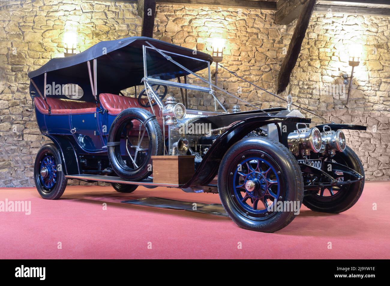 voiture-automobile-en-1910-banque-de-photographies-et-d-images-haute