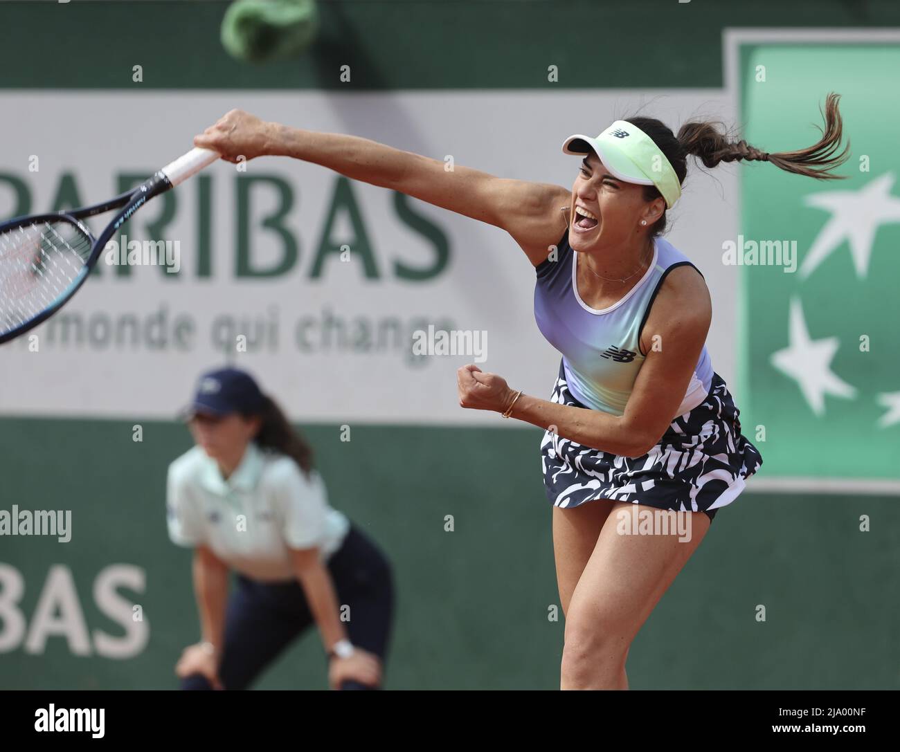 Sorana Cirstea de Roumanie pendant le 4 jour de l'Open de France 2022, un  tournoi de tennis Grand Chelem le 25 mai 2022 au stade Roland-Garros à  Paris, France - photo: Jean