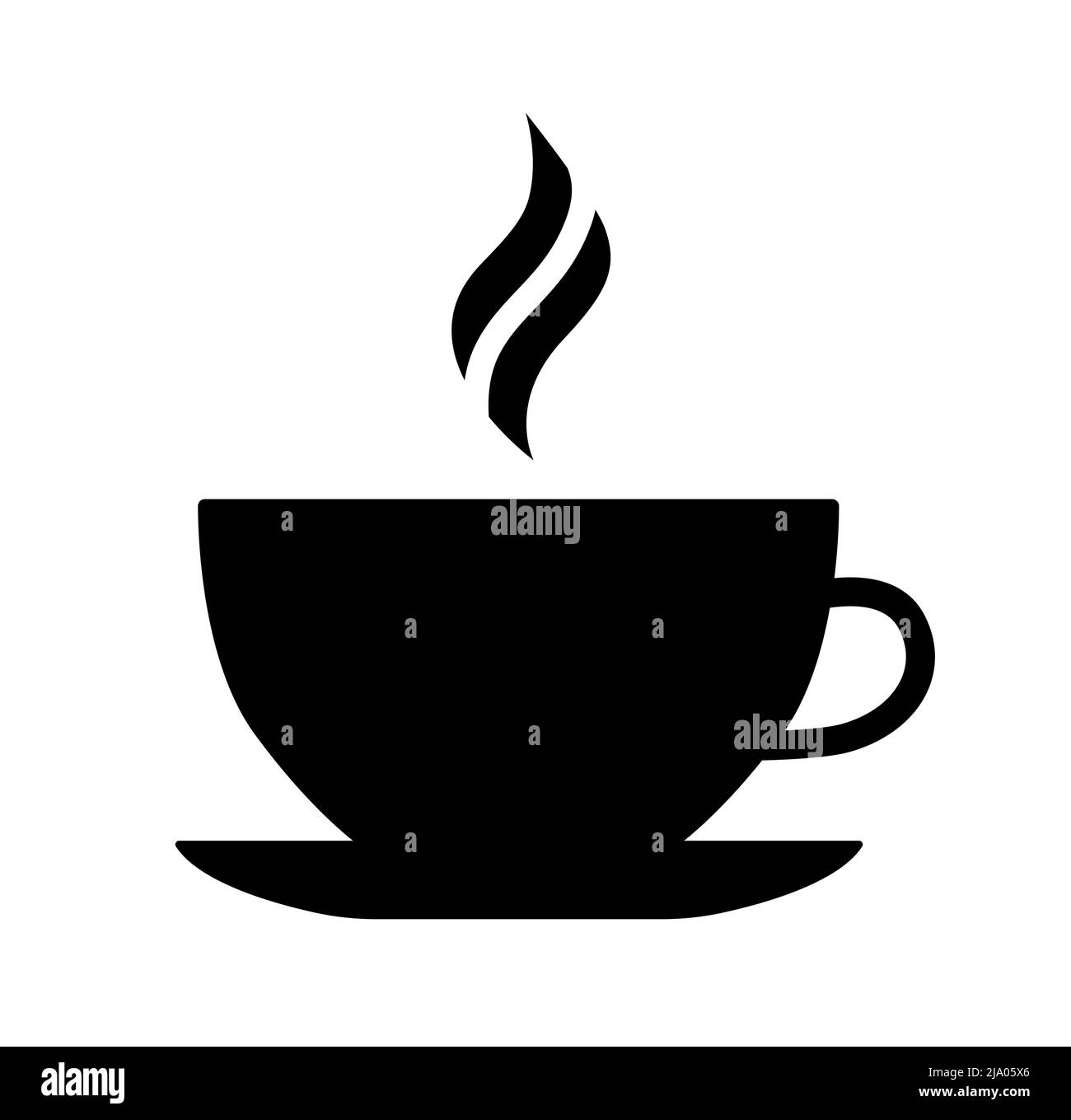 Icône d'illustration représentant une soupe ou une boisson chaude Illustration de Vecteur