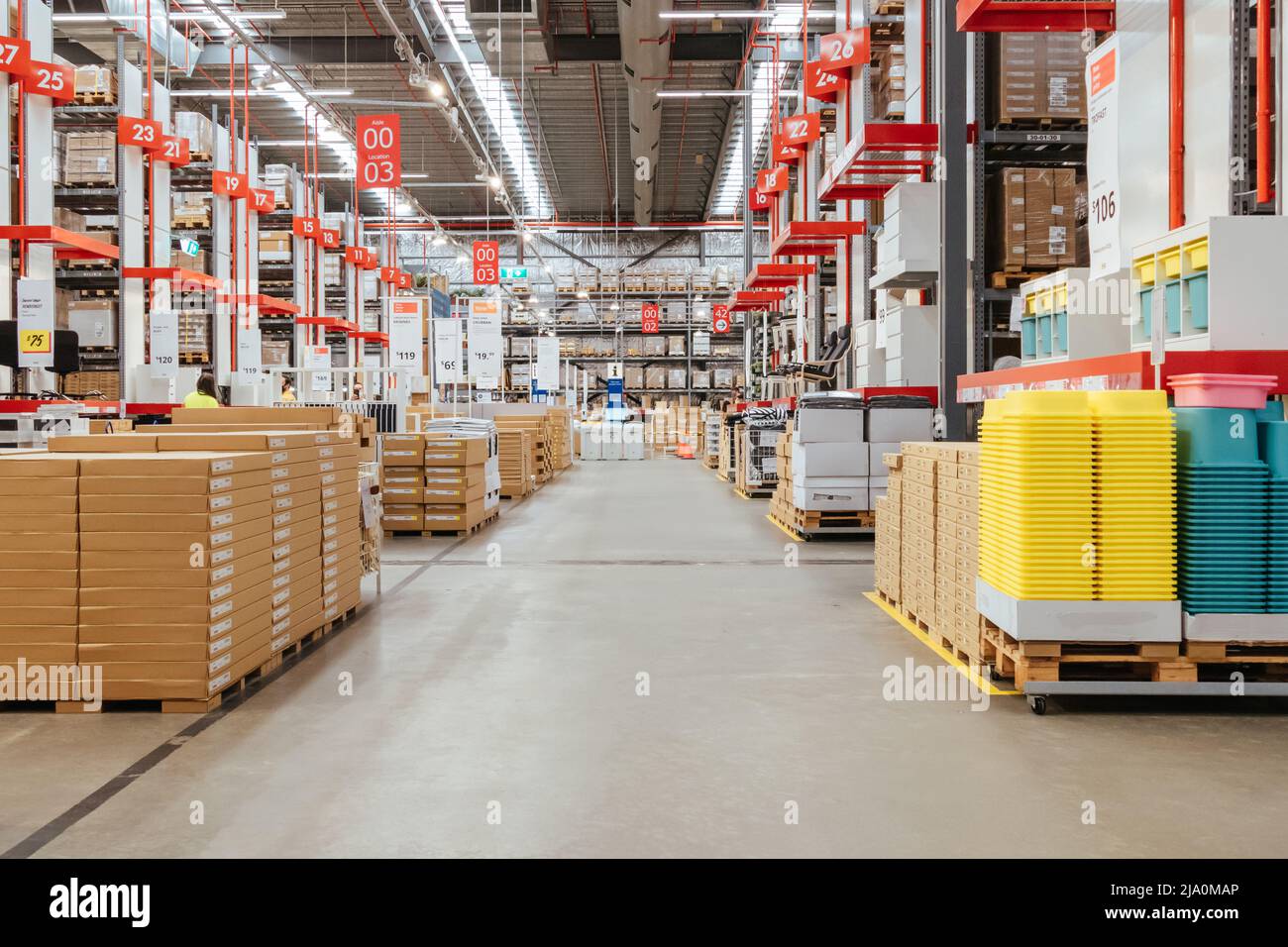 Homewares Store à Melbourne Victoria Australie Banque D'Images